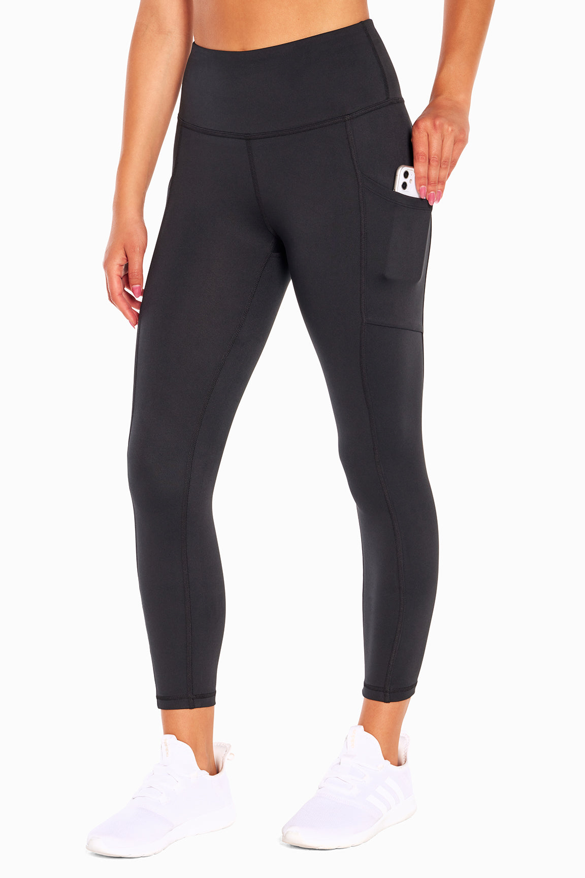 Full Length Pocket Leggings - Black