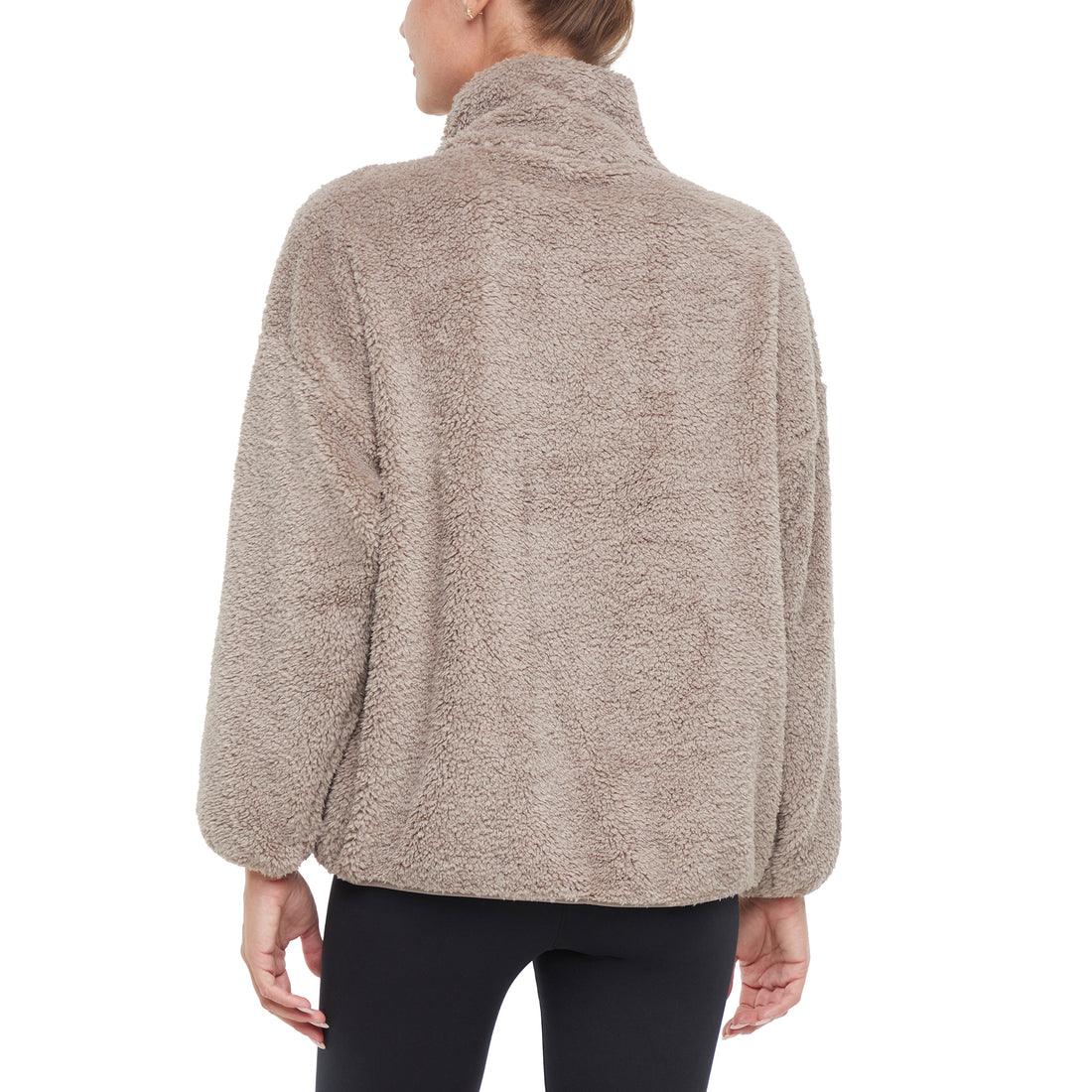 Stevie Mock Neck - Cinder