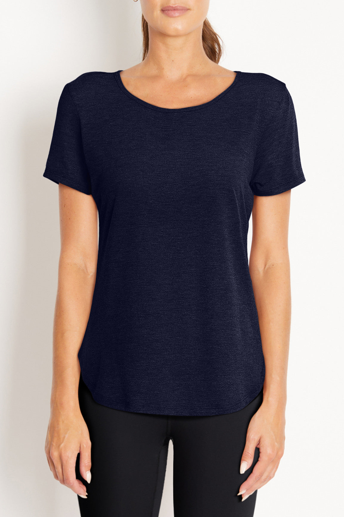 Leah Short Sleeve (H. Peacoat)