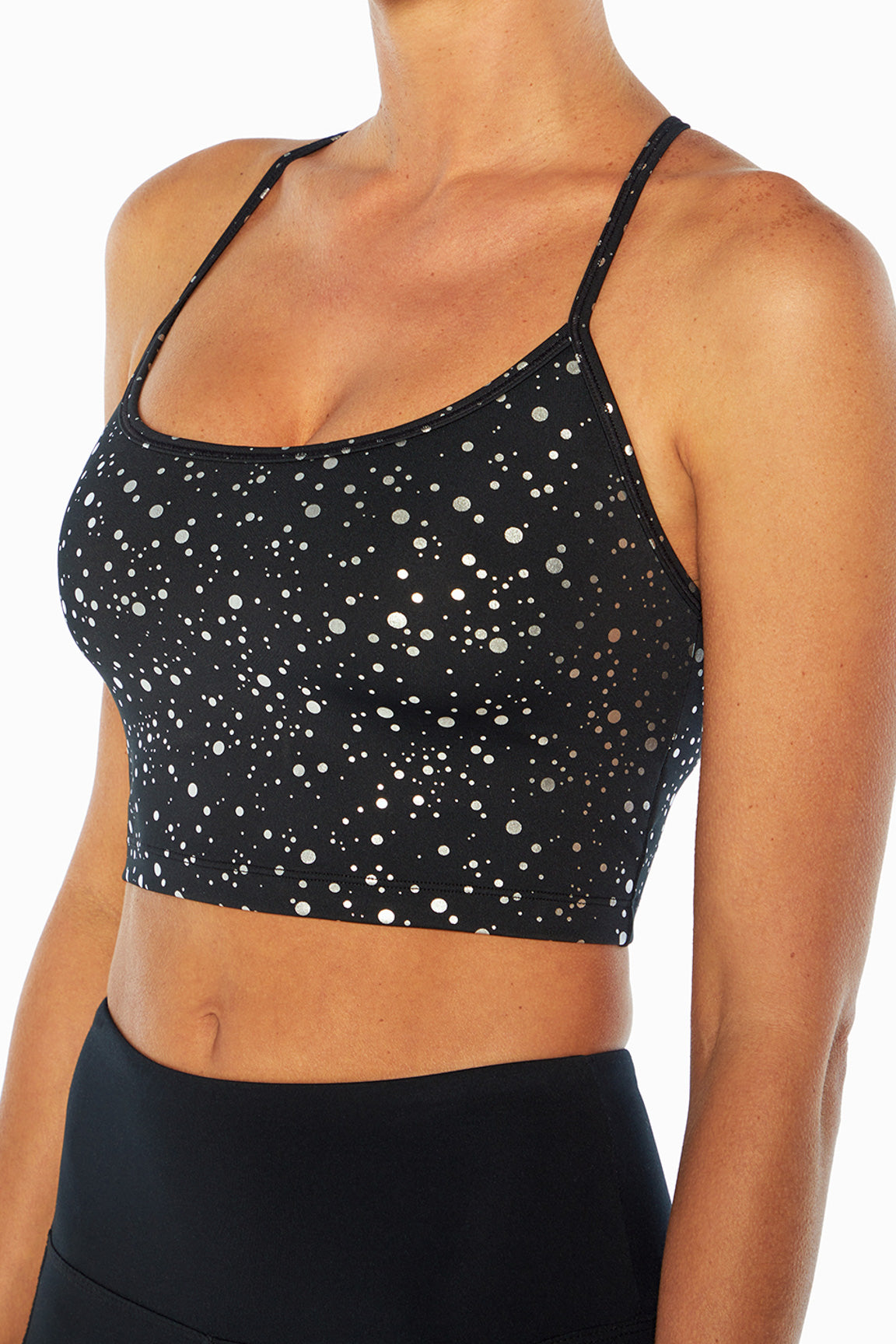 Kam Long Bra (Black Twinkle Foil)