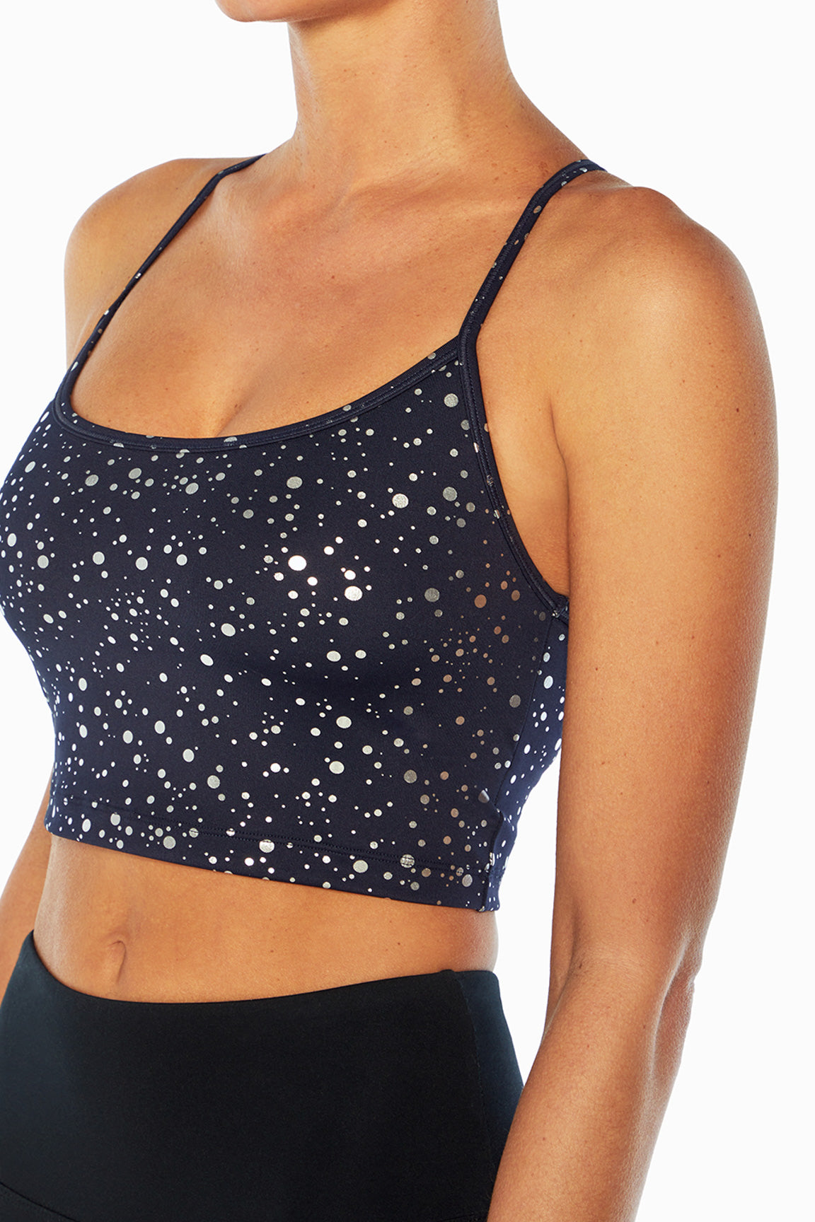 Kam Long Bra (Midnight Blue Starbust Foil)