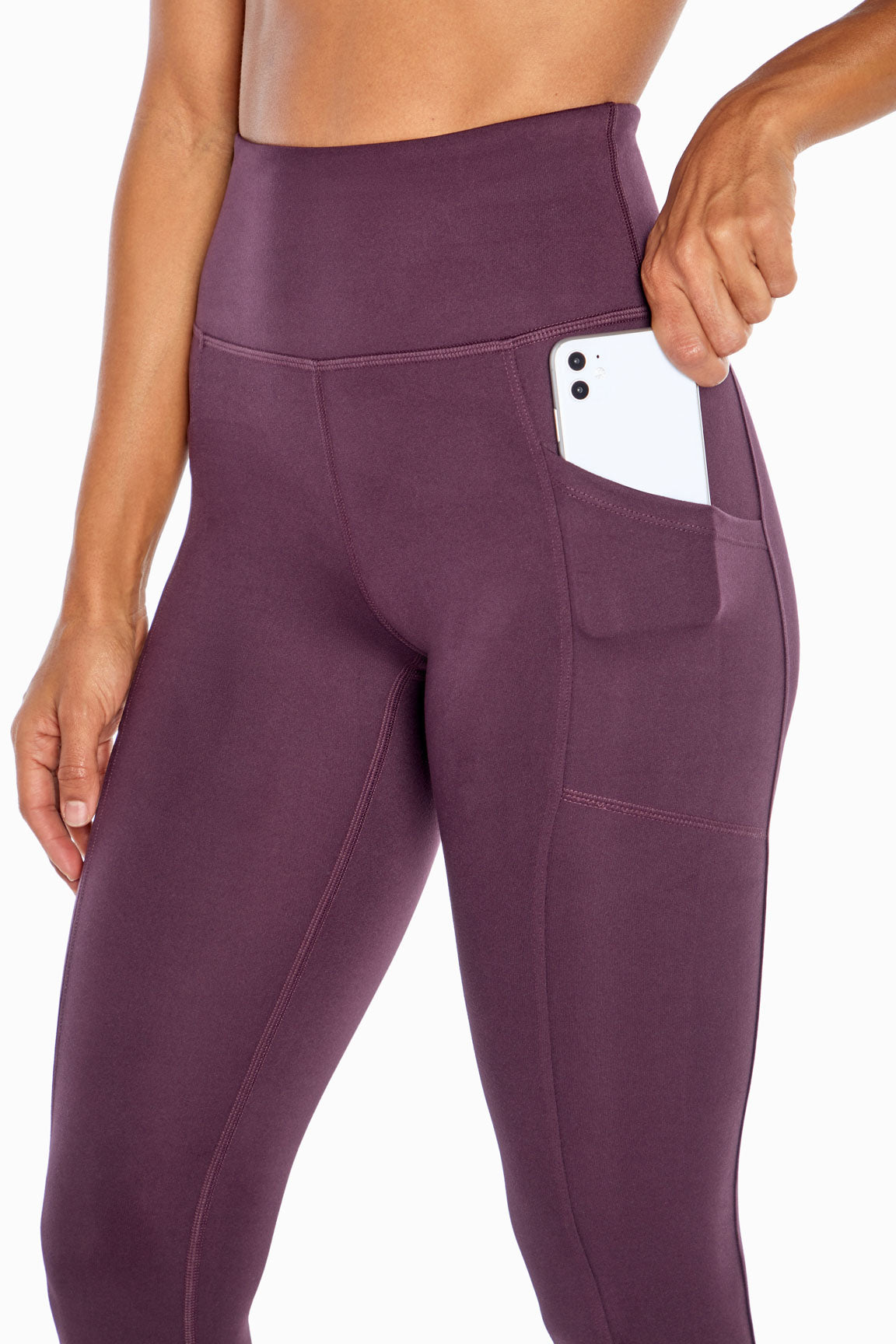 Eclipse Ankle Legging (Wild Plum)