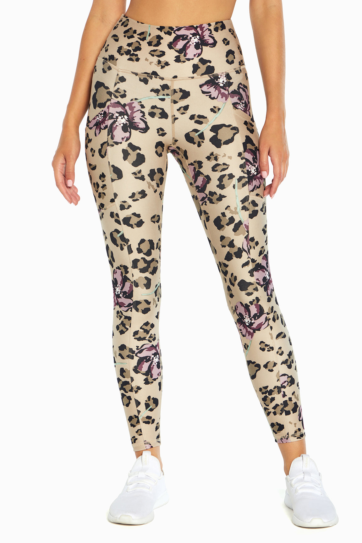 Eclipse Printed Legging (Valerian Leopard Floral)
