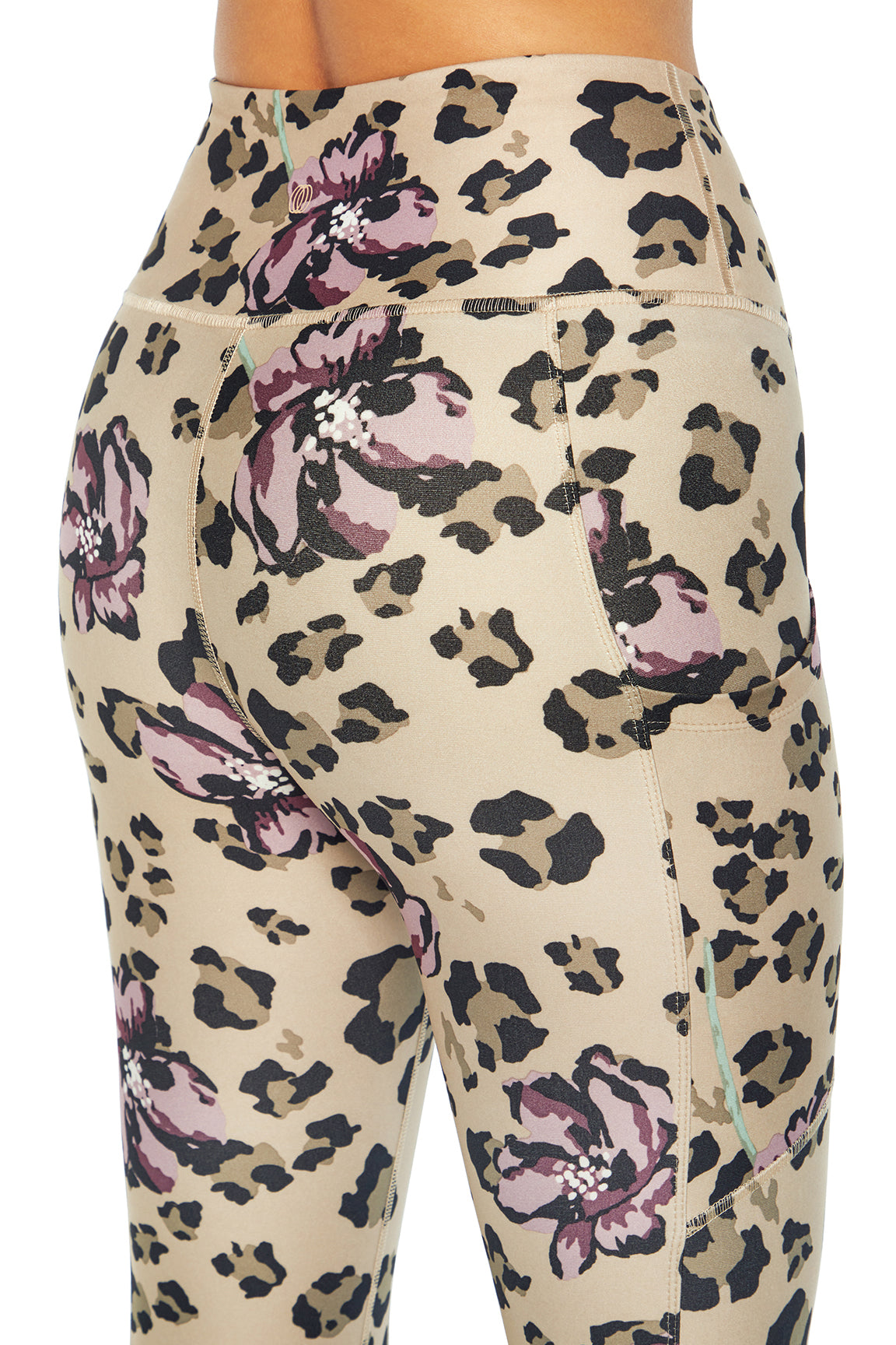 Eclipse Printed Legging (Valerian Leopard Floral)