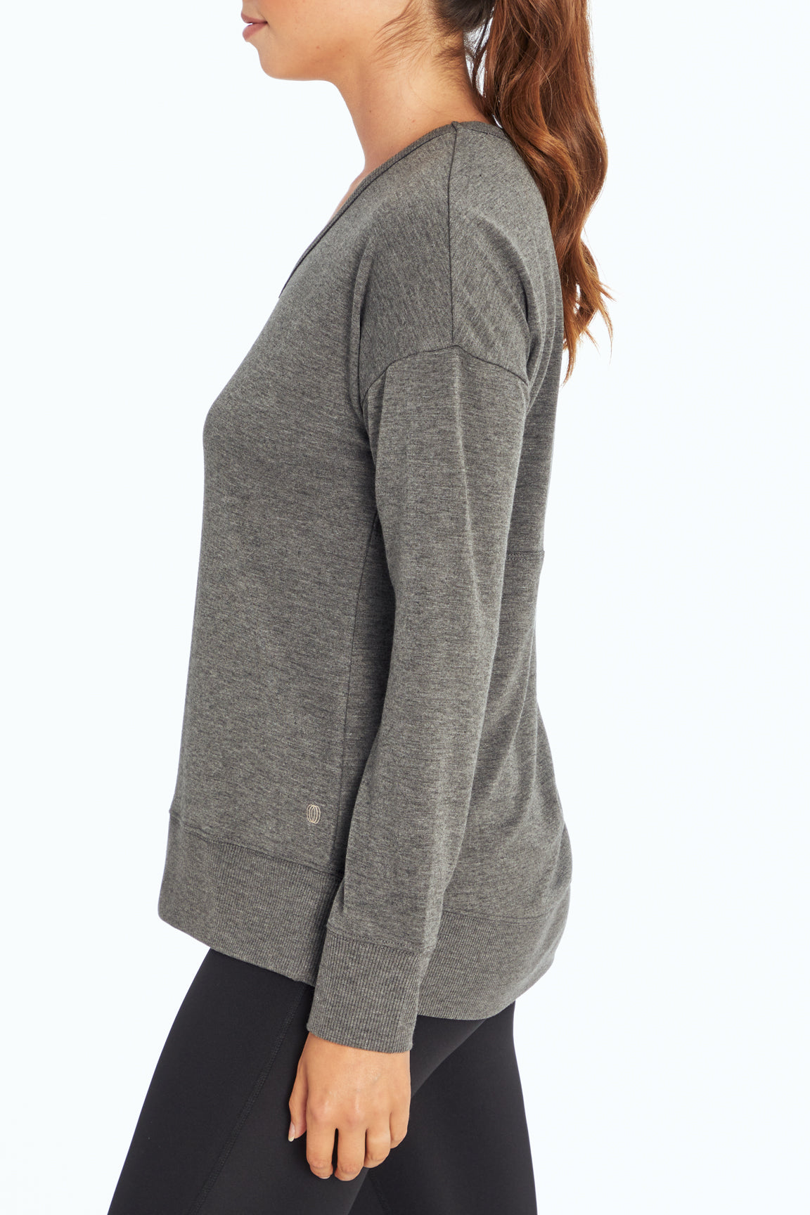 Georgia Pullover (Heather Black)