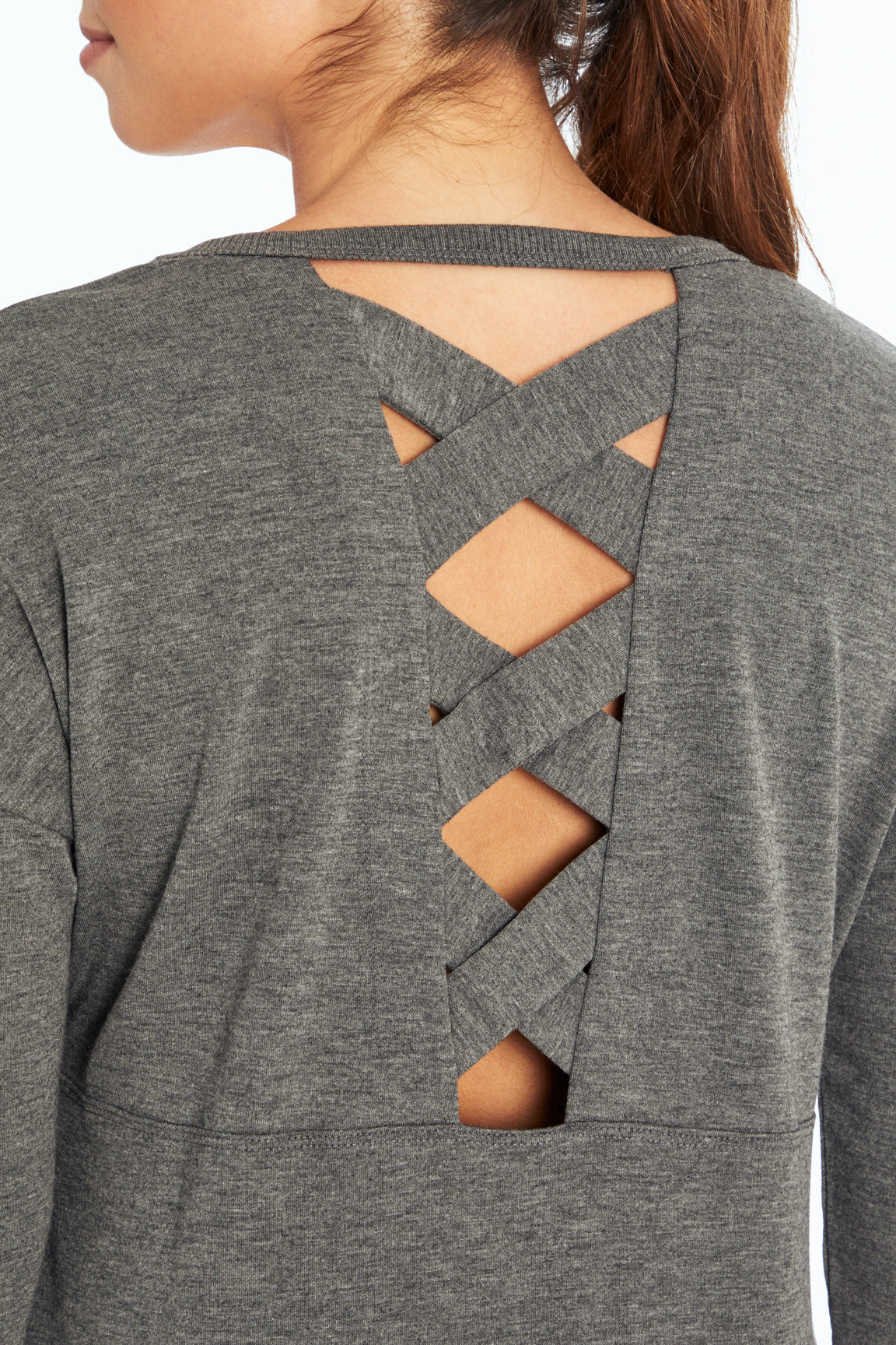 Georgia Pullover (Heather Black)