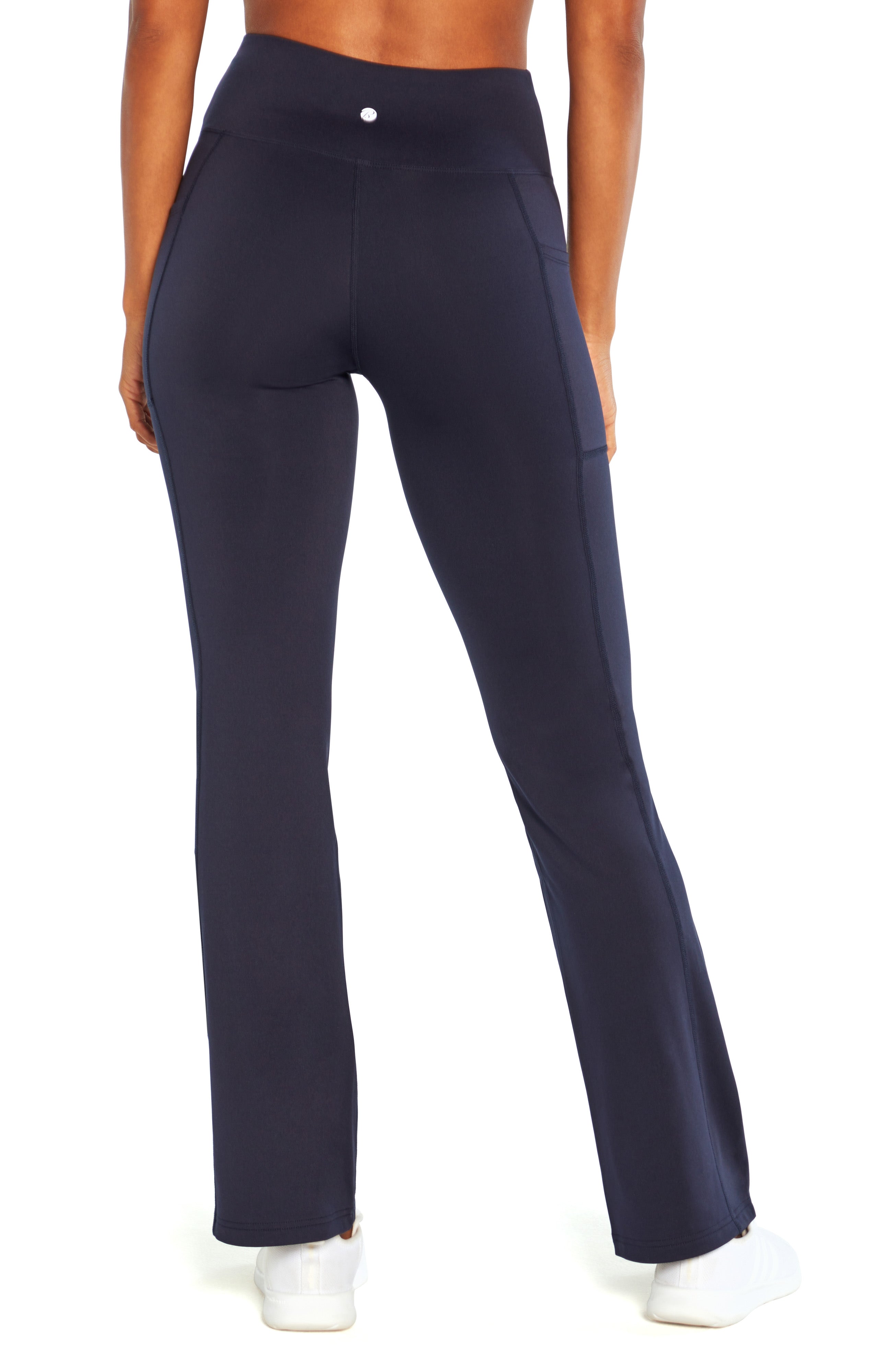 Pocket Fleece Boot Cut Pant (Midnight Blue)