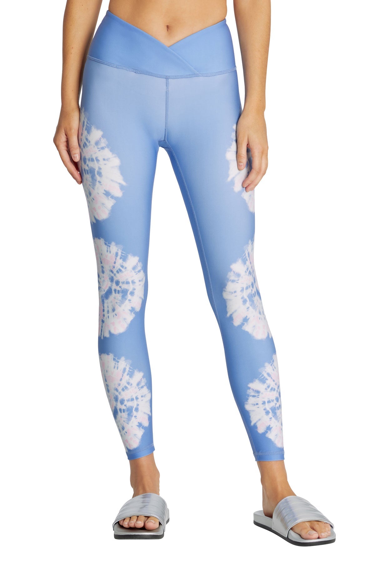 High Waisted Maci 7/8" Legging (Wedgewood)