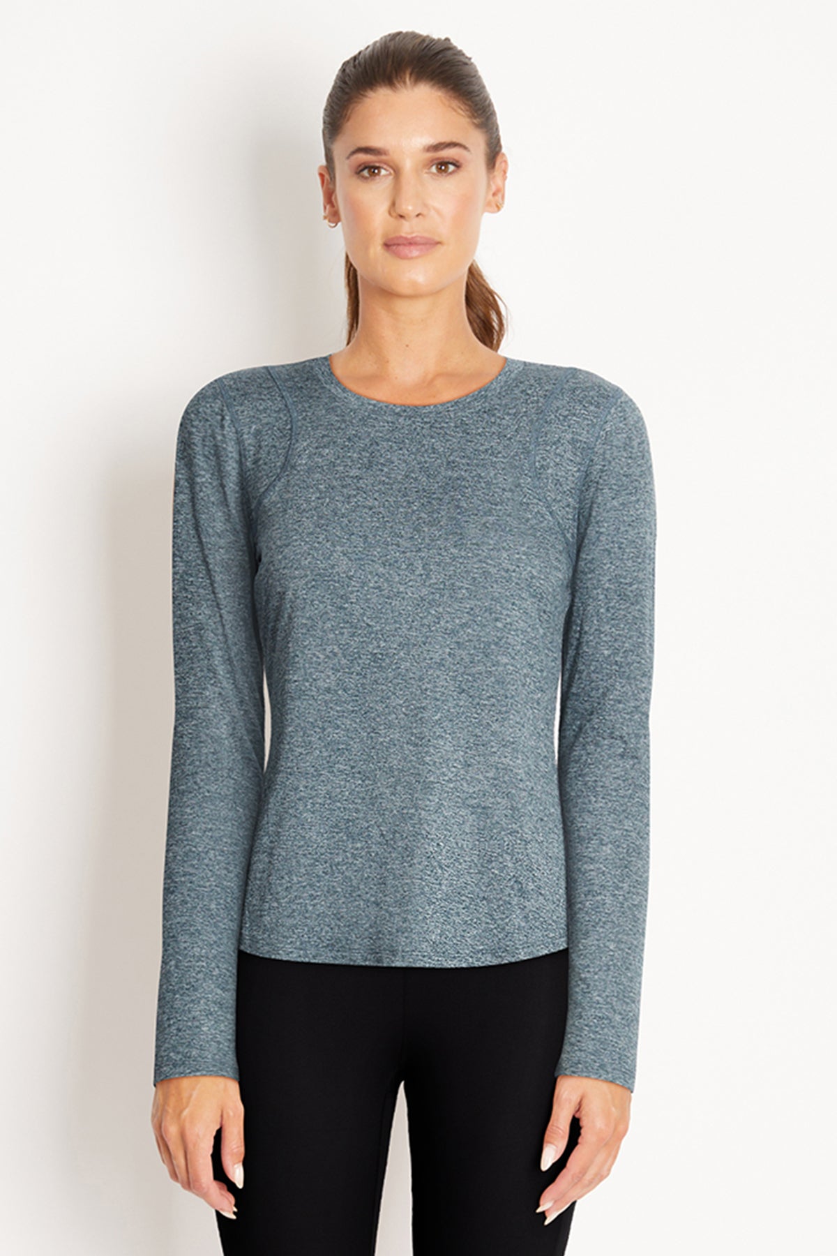 Victoria Long Sleeve (Heather Reflecting pond)