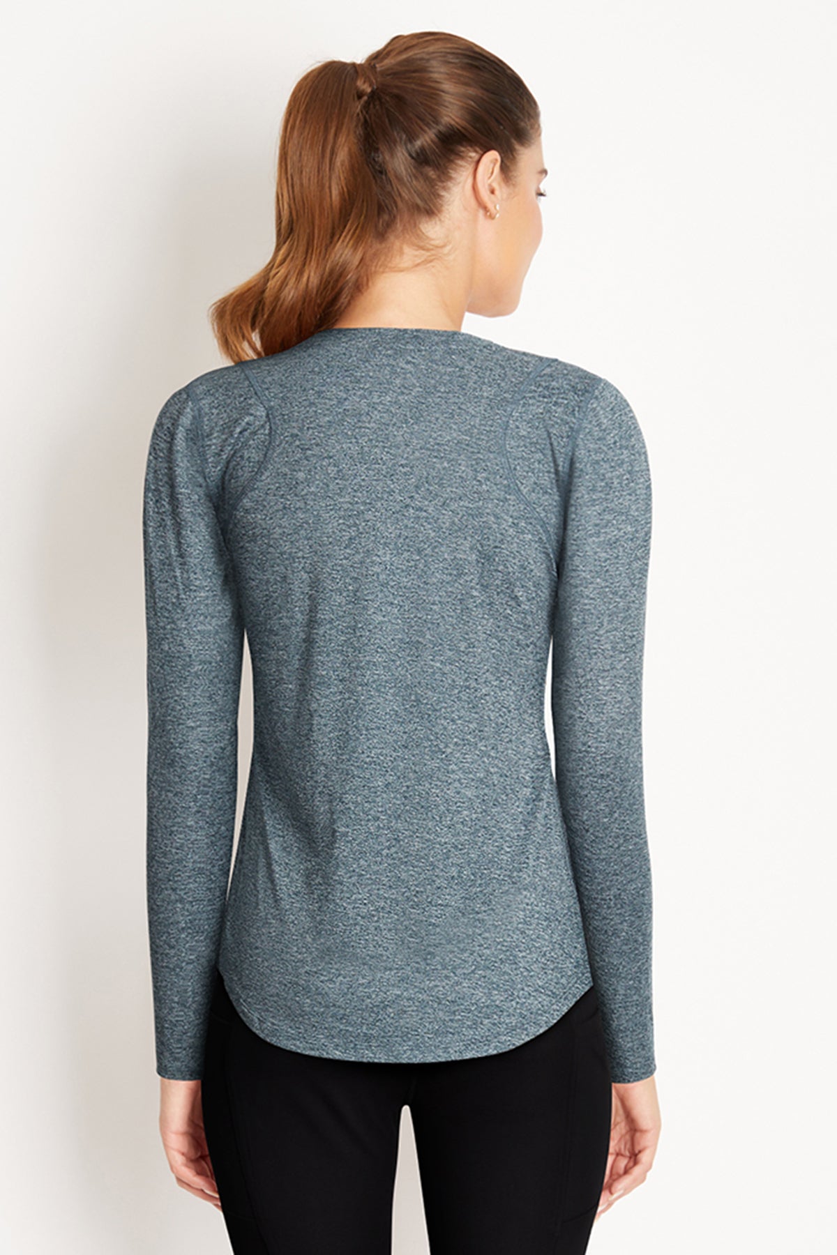 Victoria Long Sleeve (Heather Reflecting pond)