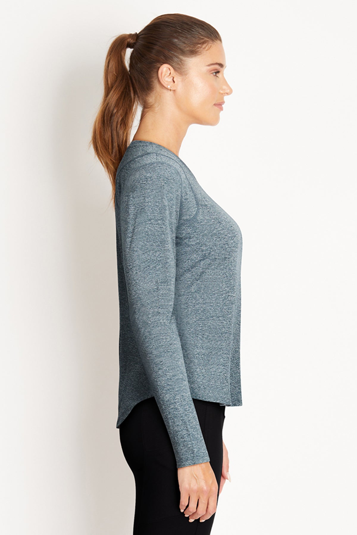 Victoria Long Sleeve (Heather Reflecting pond)