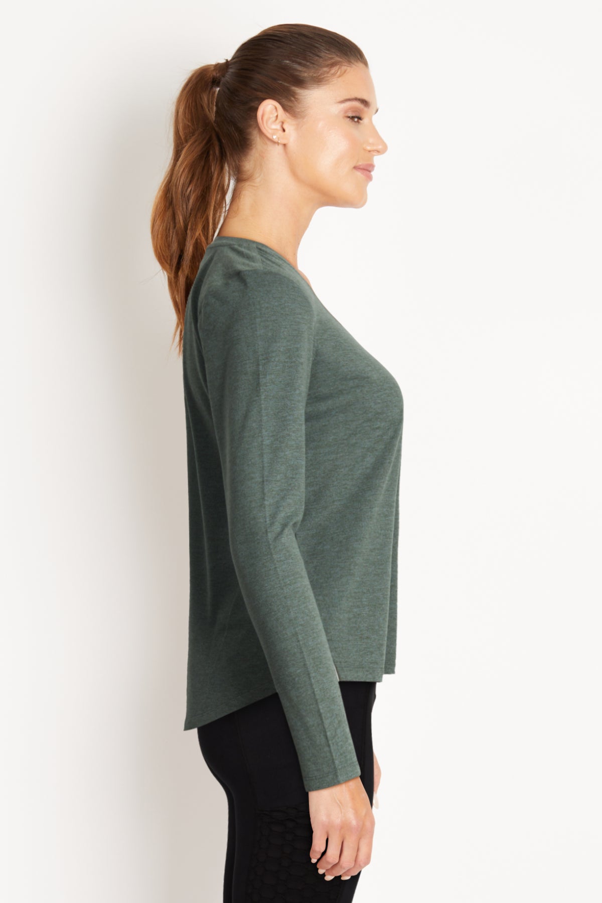 Susan Long Sleeve (H. Balsam Green)