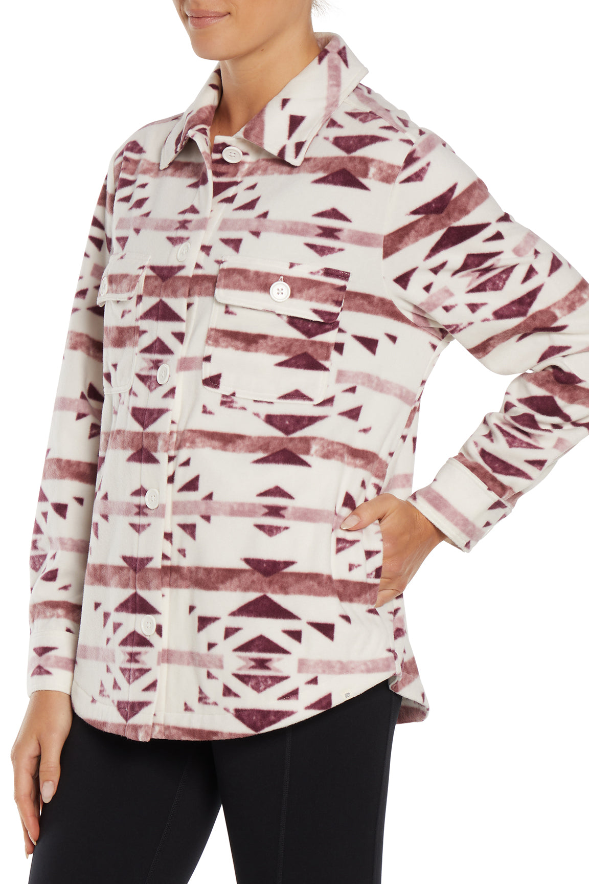 Carolyn Shacket (Crush Violet Native Geo Distre)