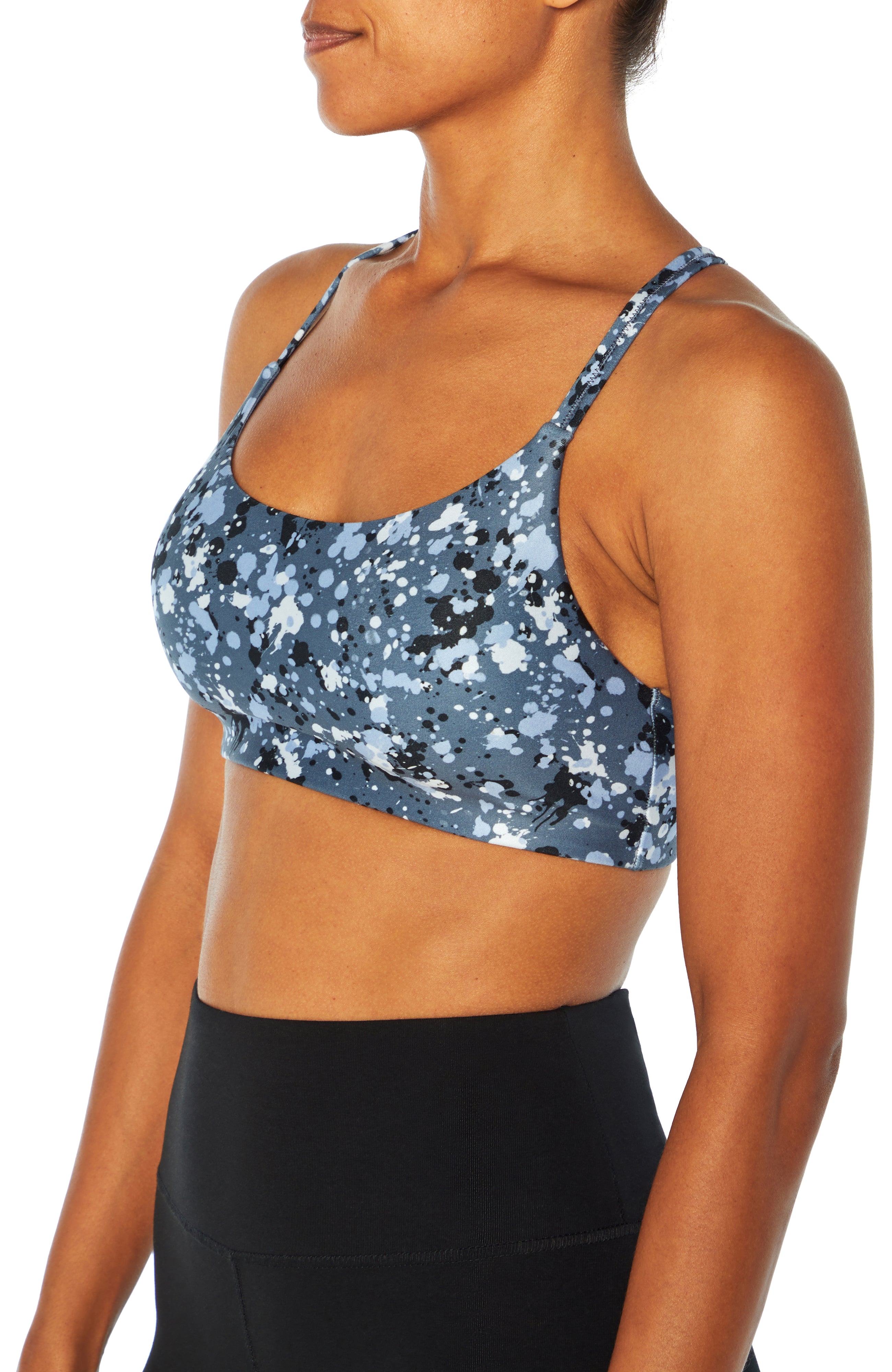 Camilla Sport Bra (Ombre Splatter Mix)
