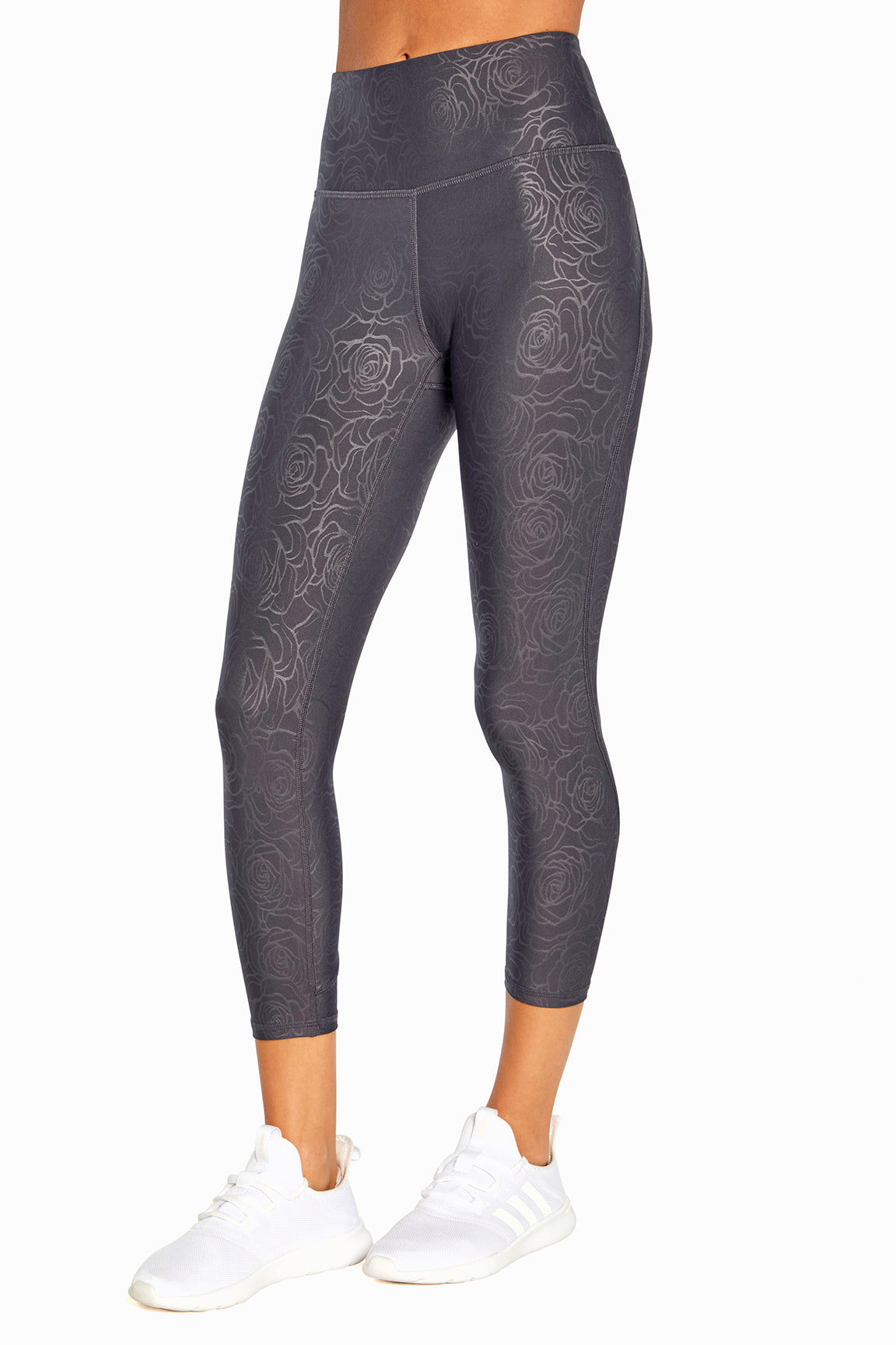 Aliza/Jade Capri (Ombre Blue Rose Embossed)