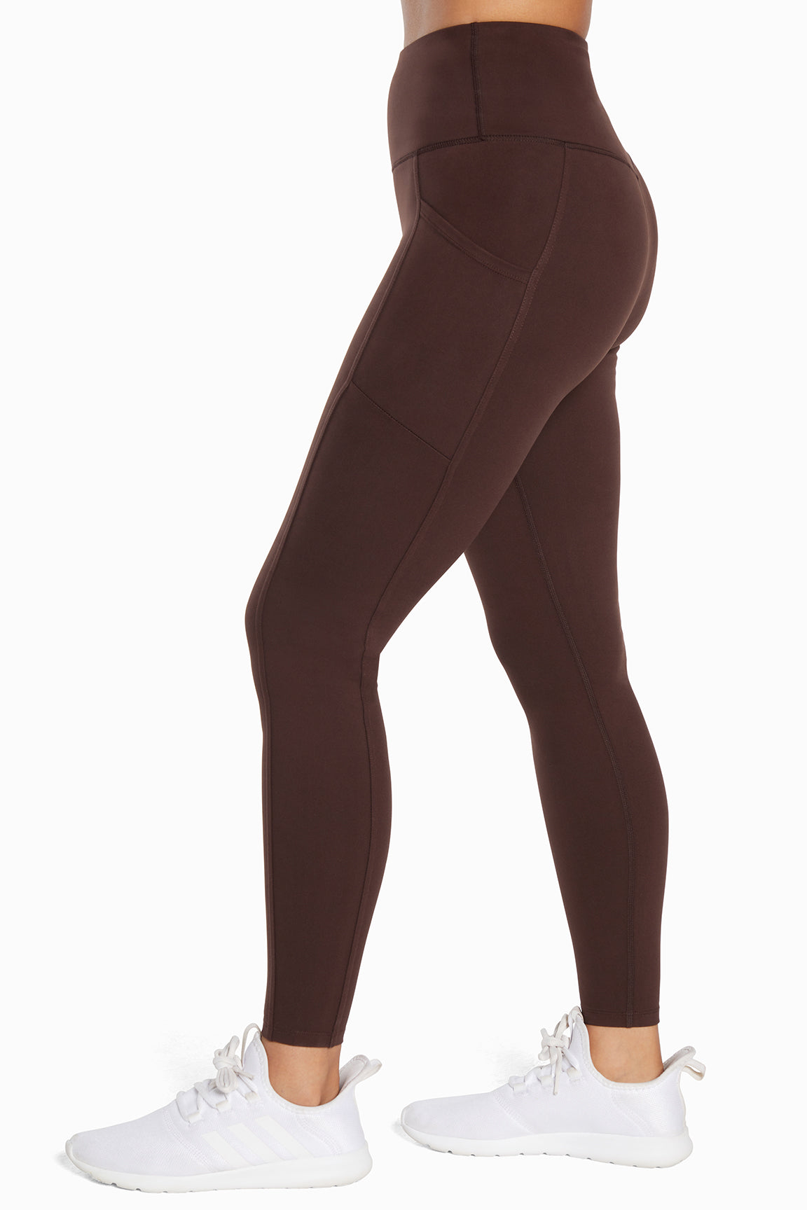 Cameron High Waist Legging (Chocolate Plum)
