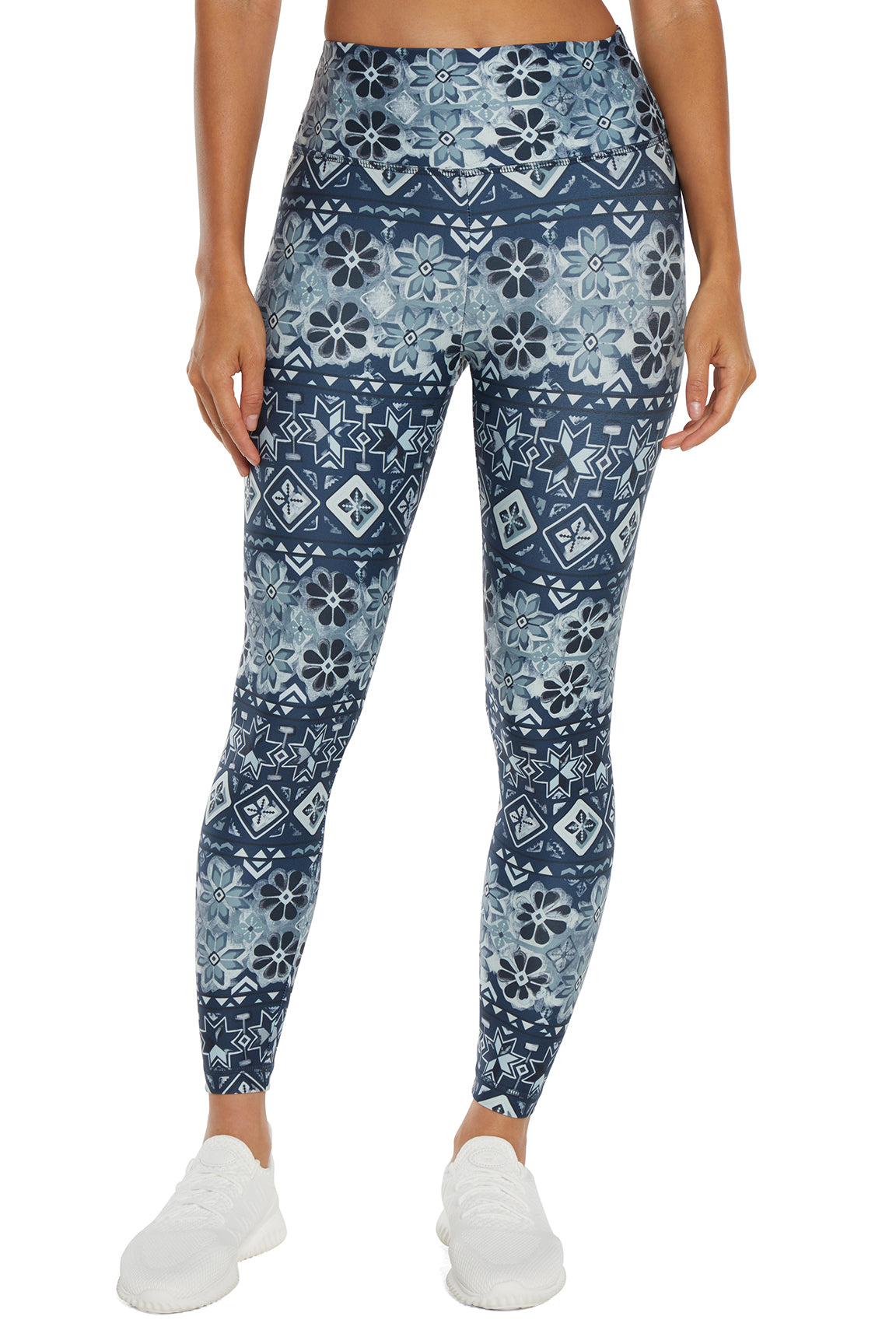 Easy Zen Ankle Legging (Naval Academy Nordic Winterland)