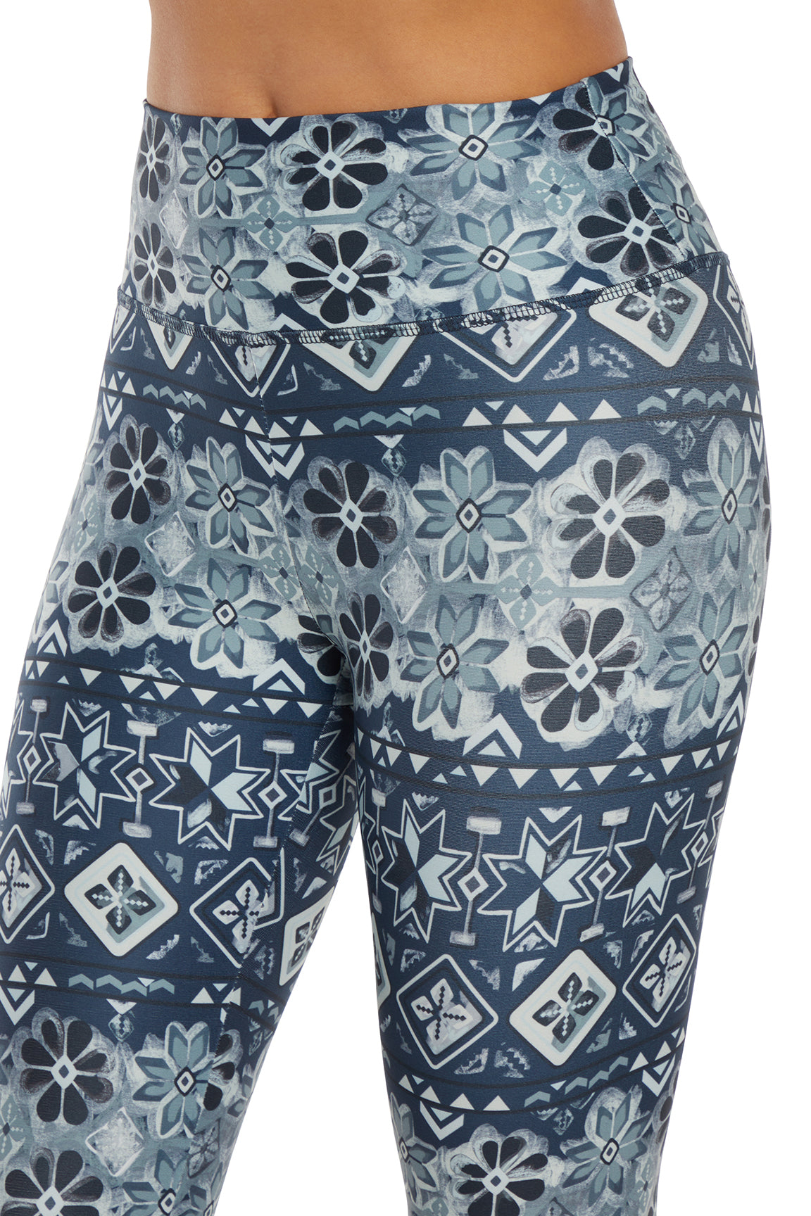 Easy Zen Ankle Legging (Naval Academy Nordic Winterland)