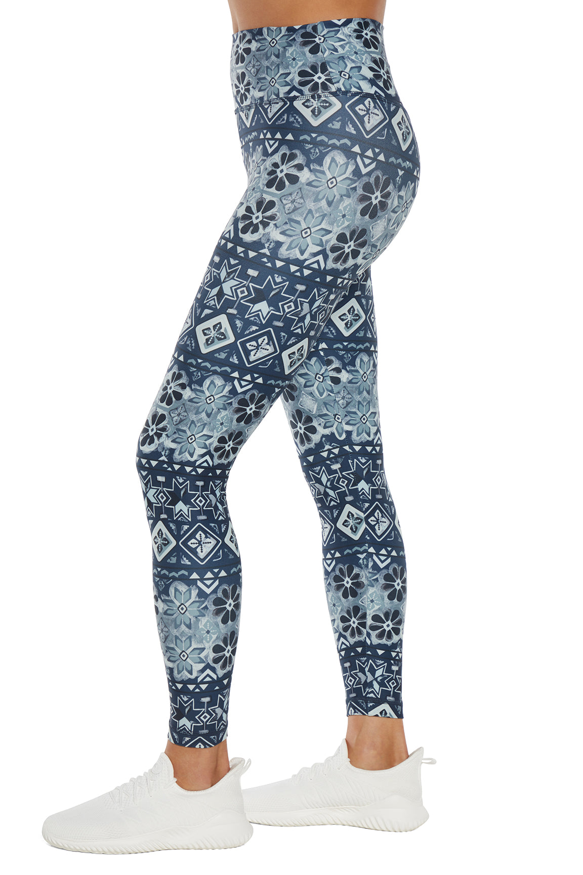 Easy Zen Ankle Legging (Naval Academy Nordic Winterland)