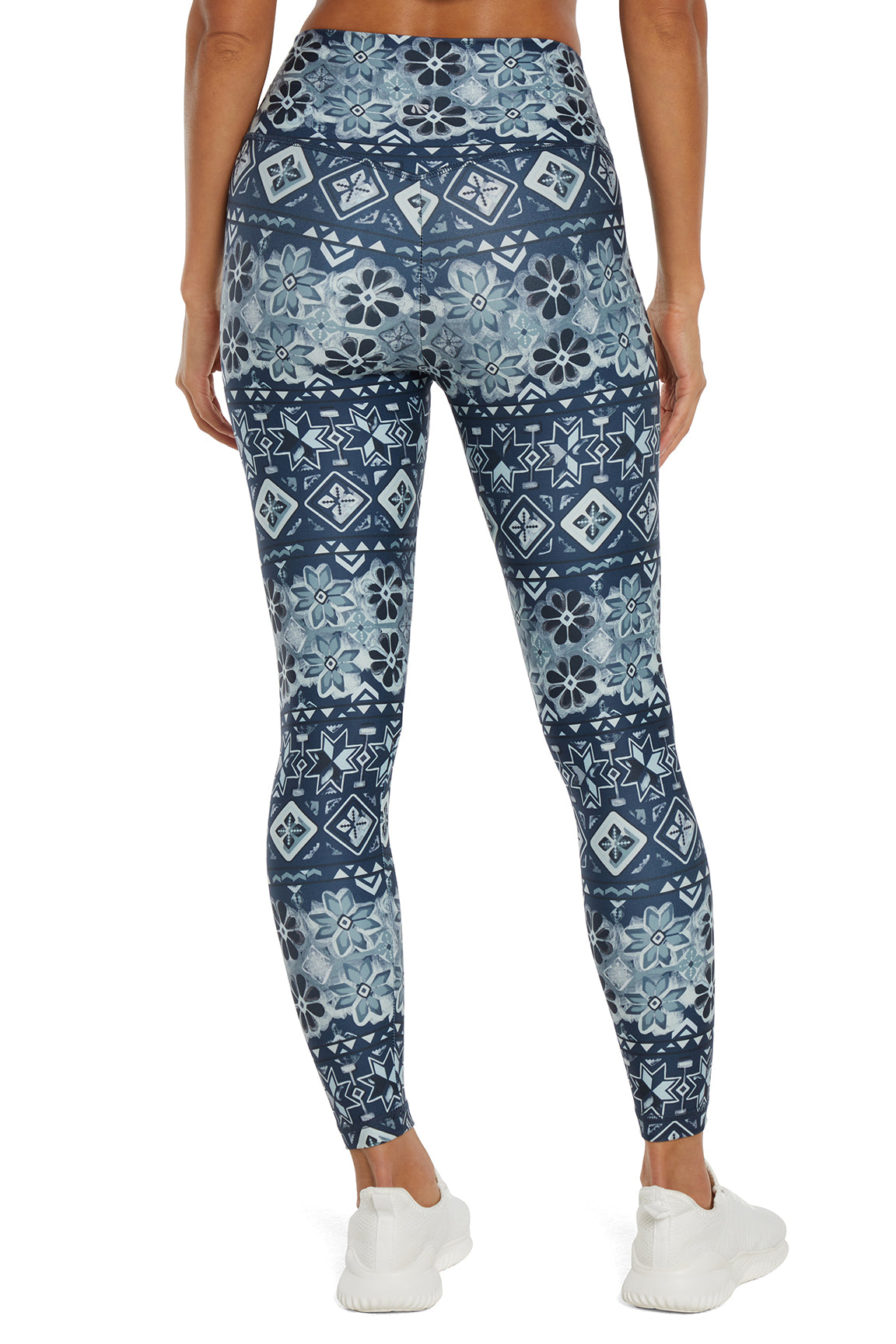 Easy Zen Ankle Legging (Naval Academy Nordic Winterland)