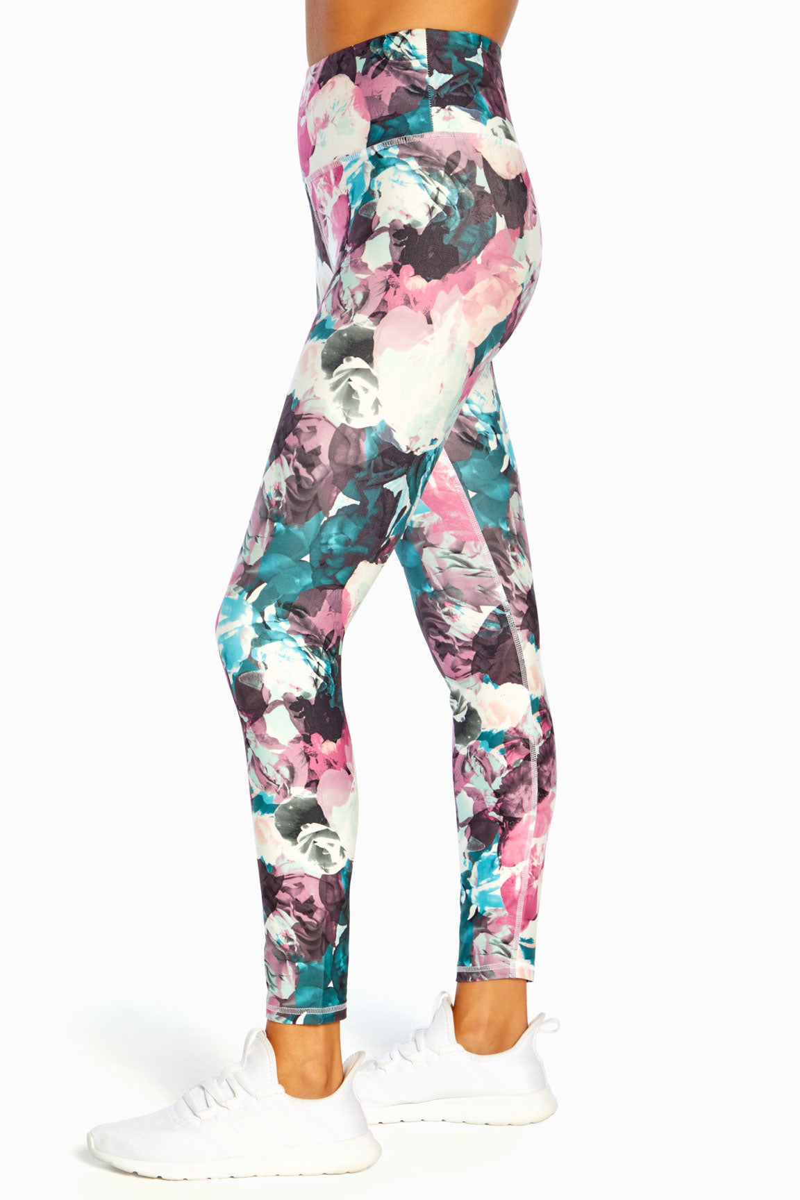 Nilly Legging (Blended Ghost Floral Caribbean Sea)