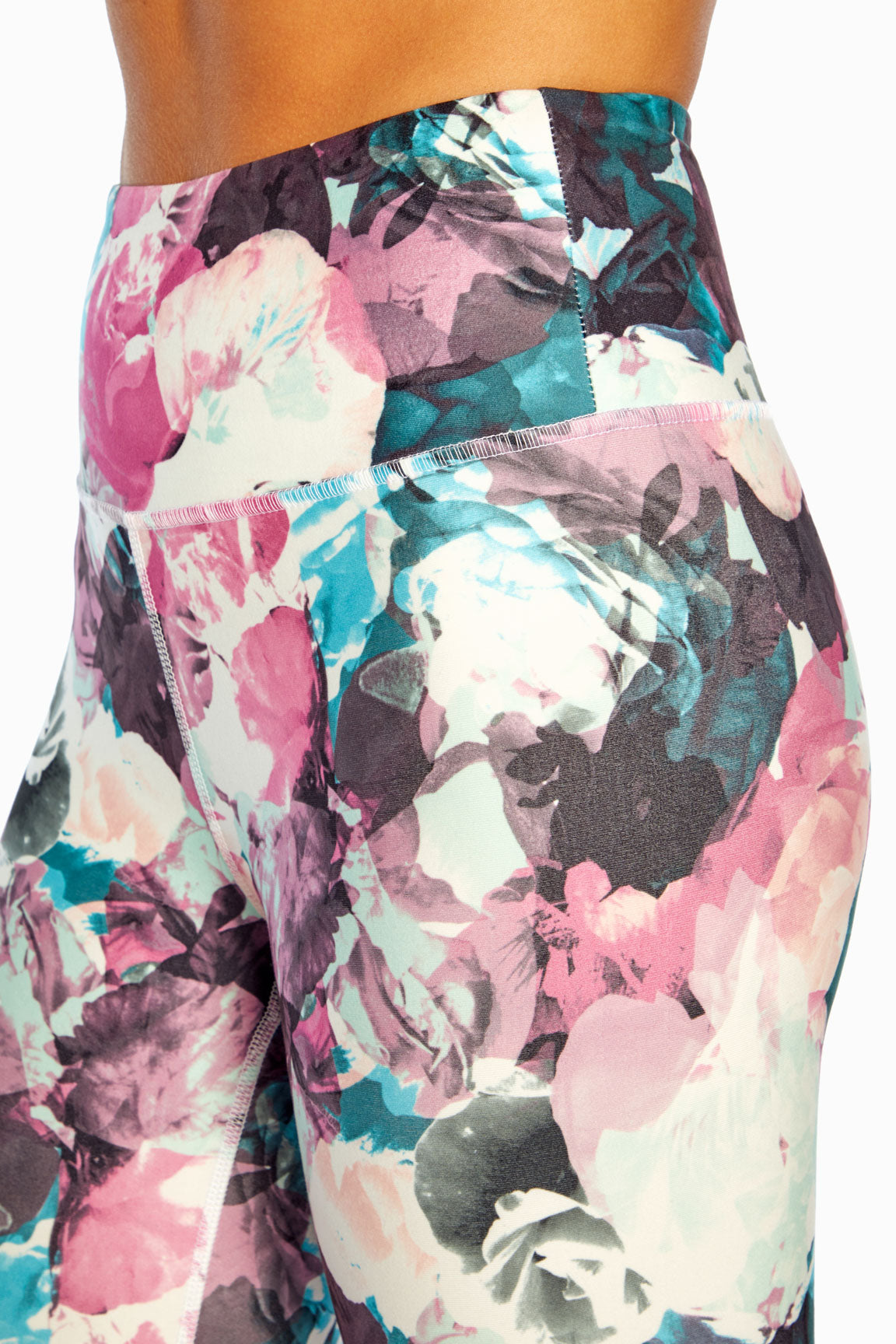 Nilly Legging (Blended Ghost Floral Caribbean Sea)
