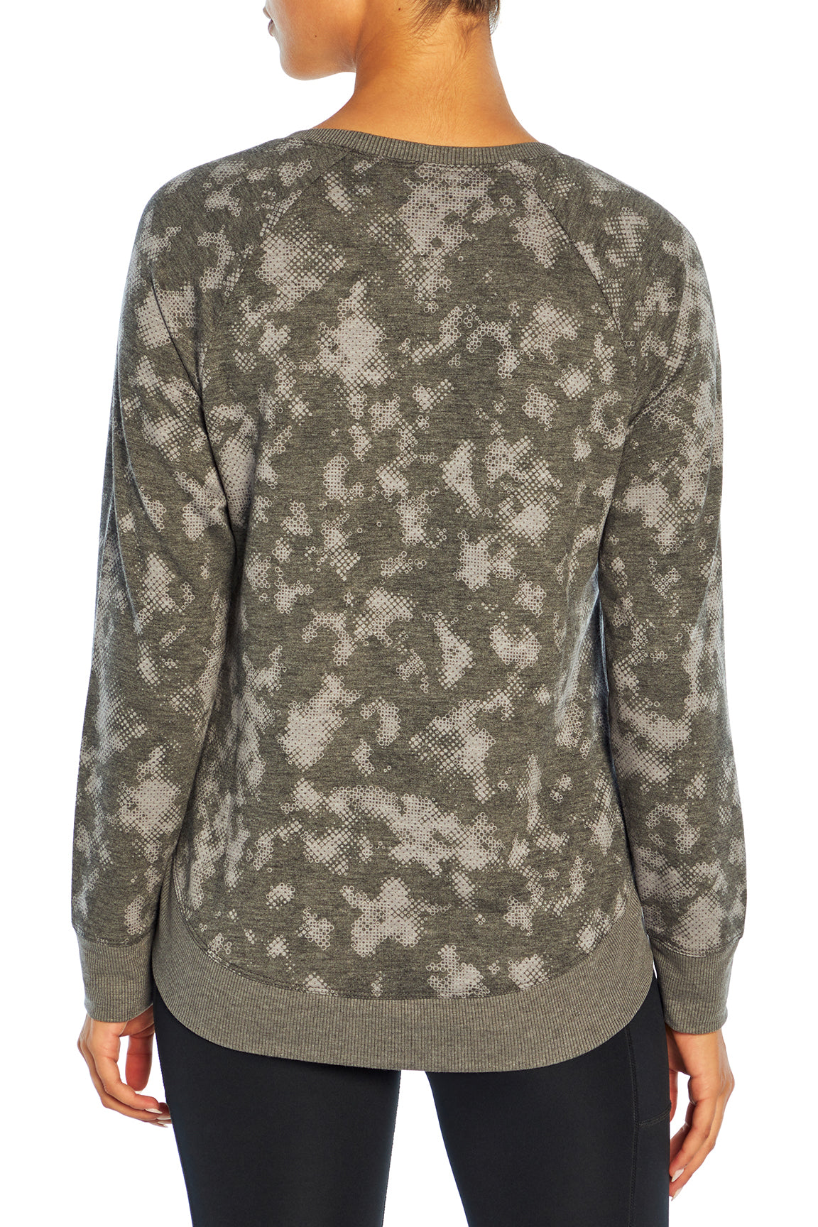 Maison Pullover (Black Circle Half Tone Camo)