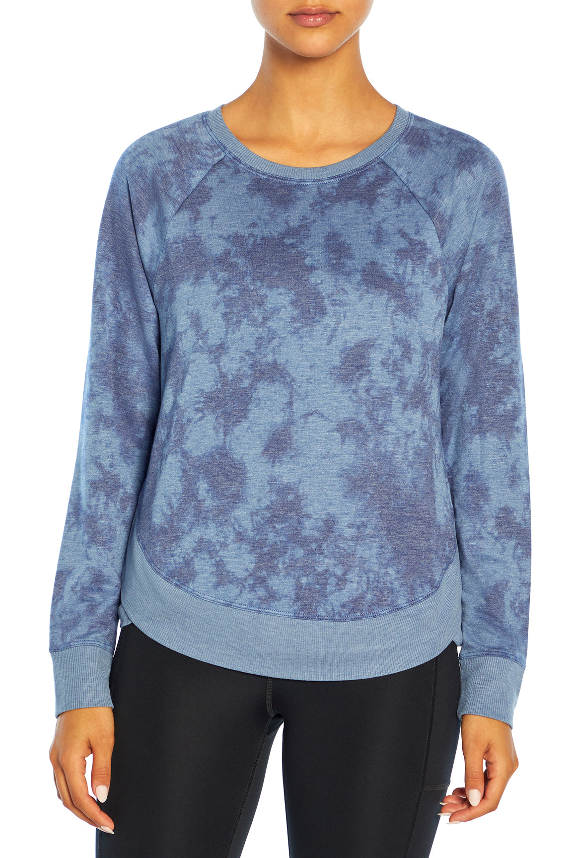 Maison Pullover (True Navy Tonal Tie Dye)