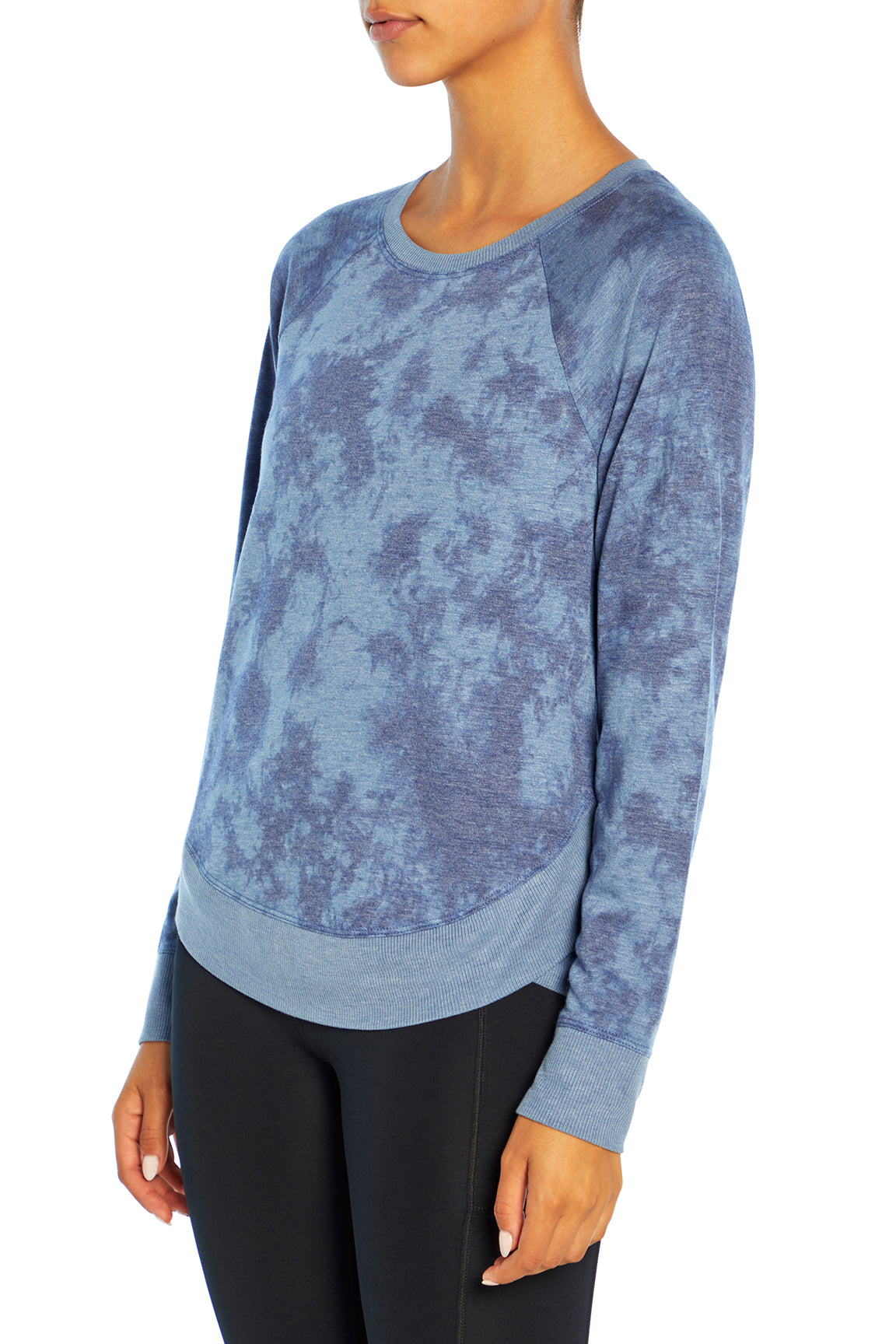 Maison Pullover (True Navy Tonal Tie Dye)
