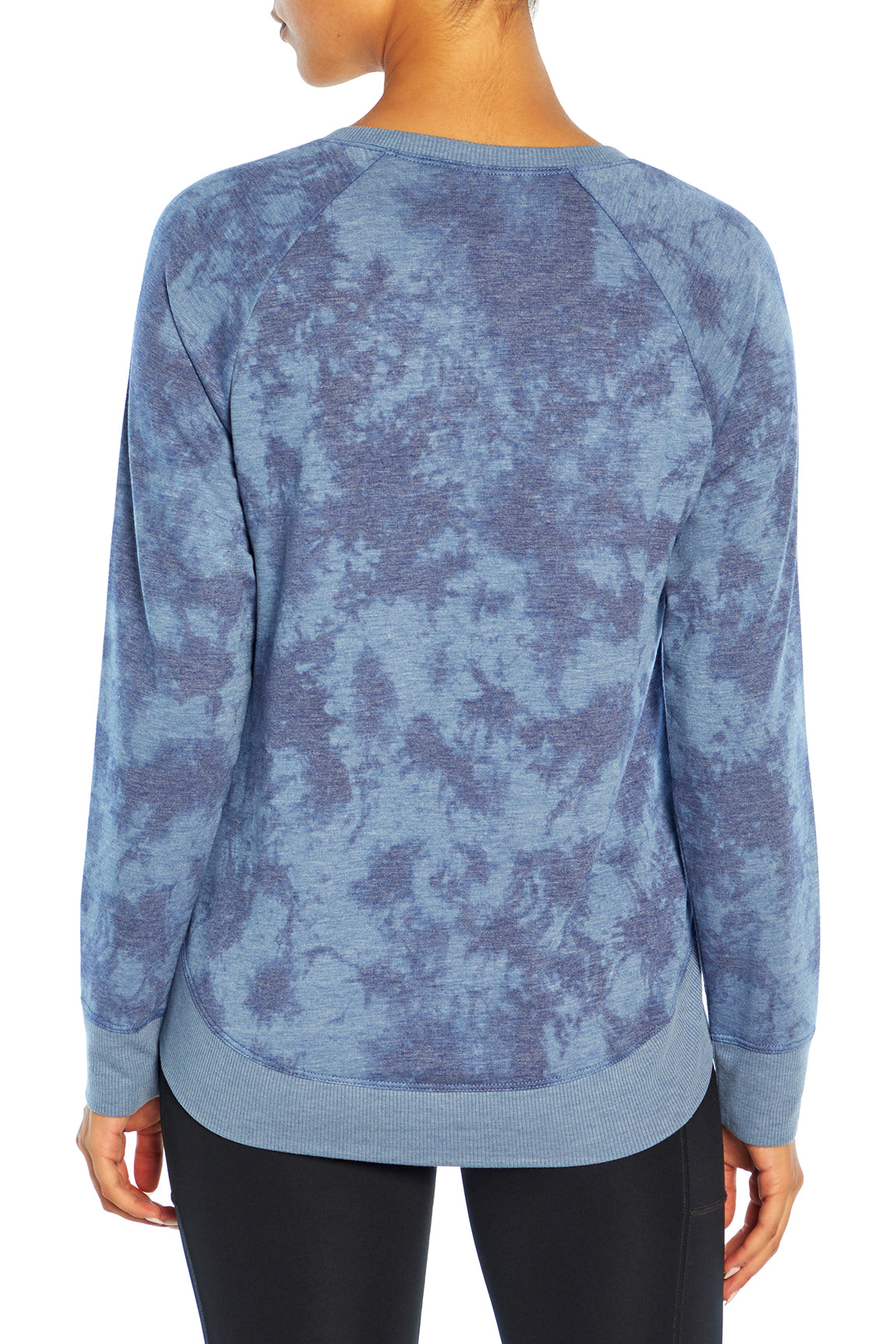 Maison Pullover (True Navy Tonal Tie Dye)