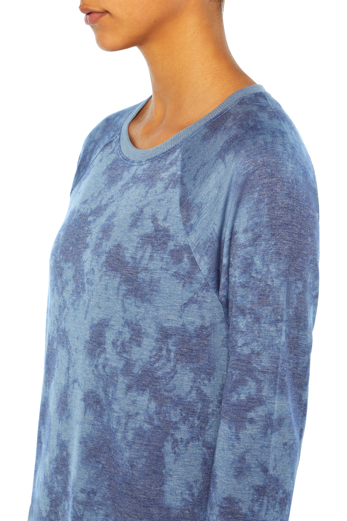 Maison Pullover (True Navy Tonal Tie Dye)