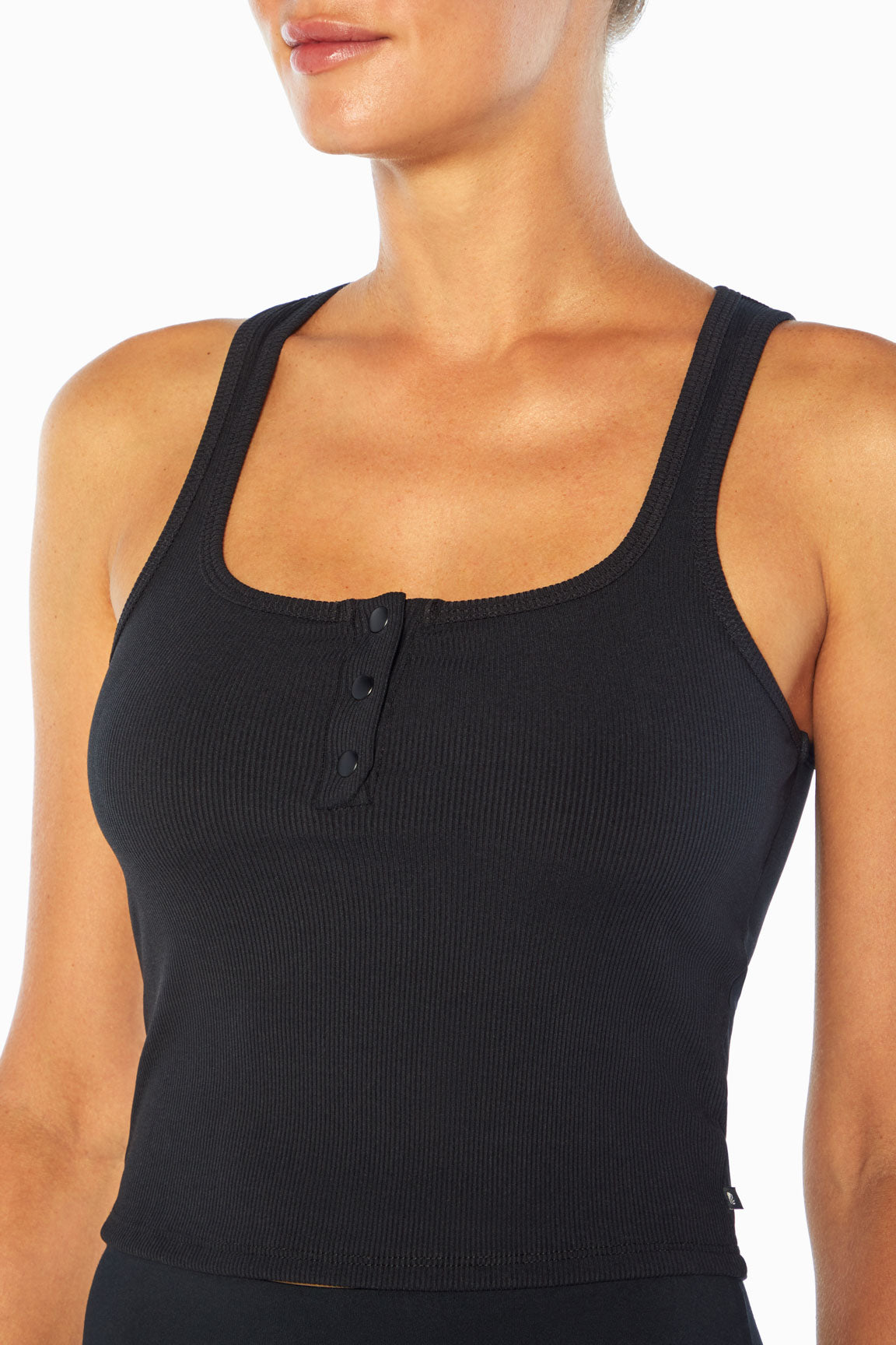 Milly Crop Tank (Black)