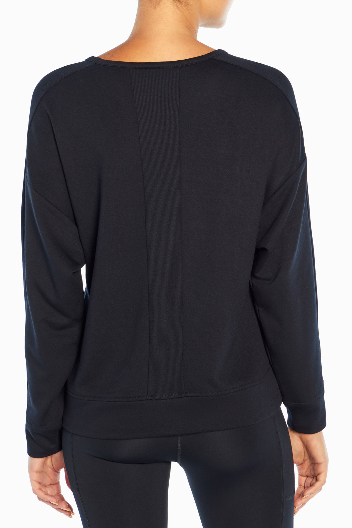 Kendra Fleece Pullover (Black)
