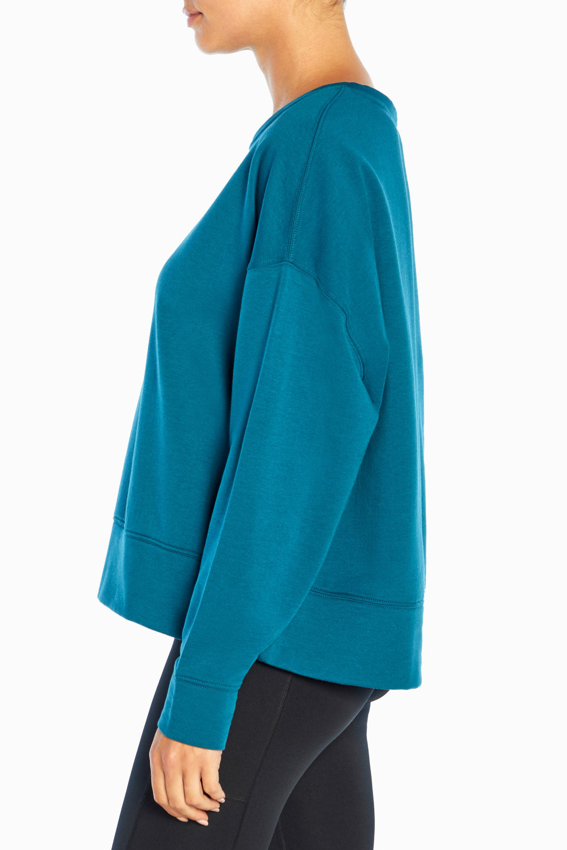 Alondra Fleece Pullover (Blue Coral)