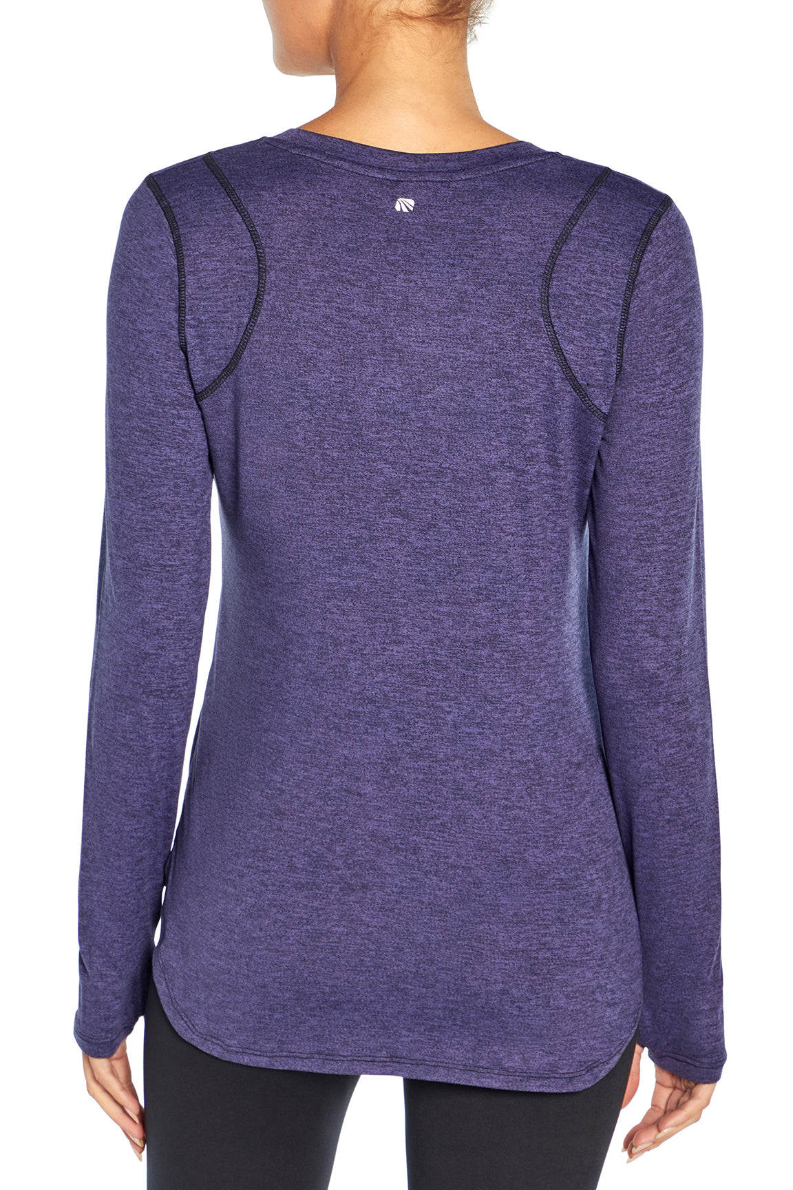 Victoria Tee (Heather Navy Blue)