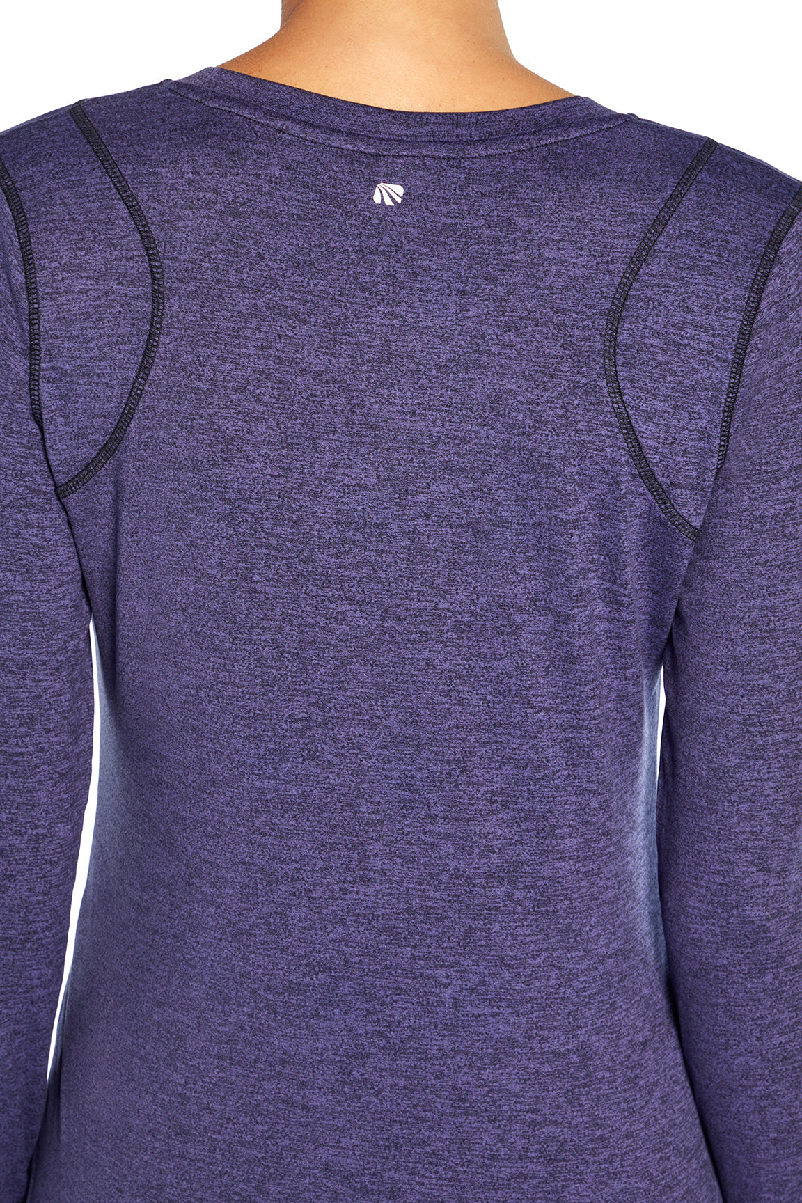 Victoria Tee (Heather Navy Blue)