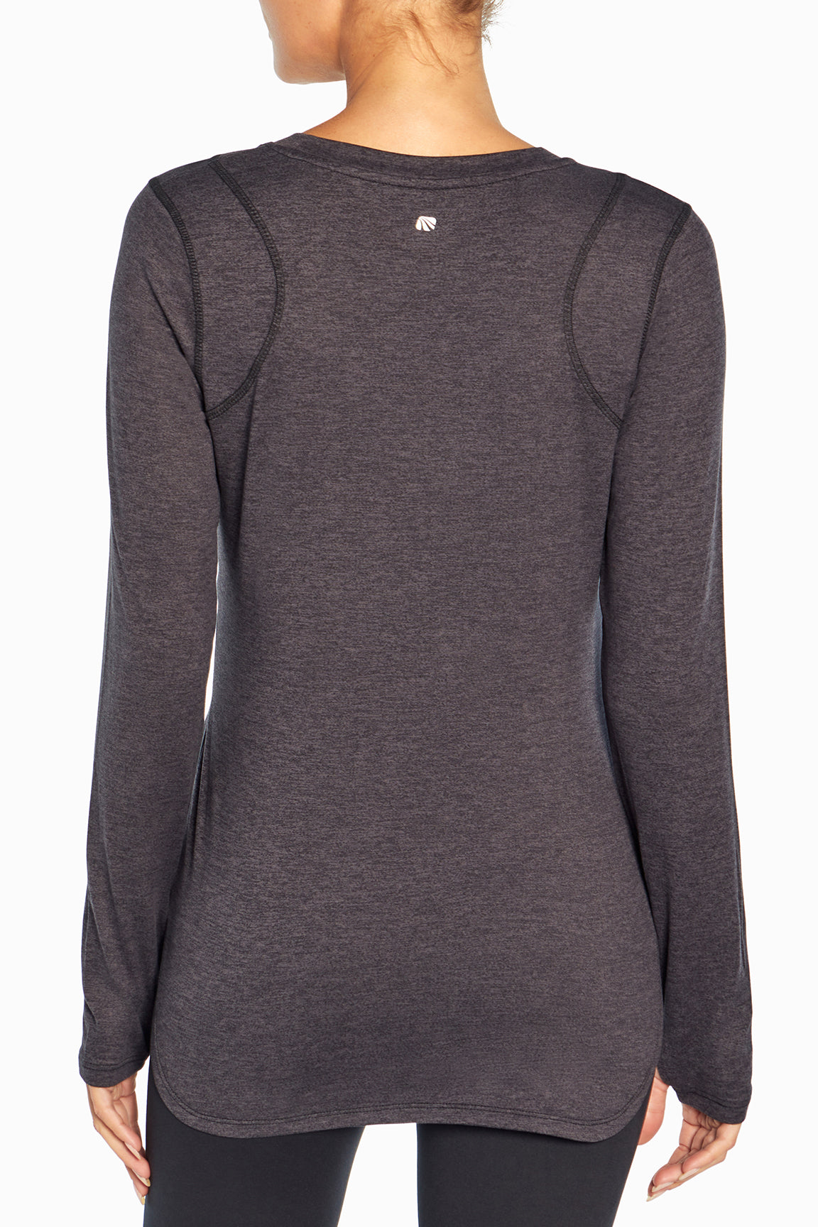 Victoria Tee (Heather Black)