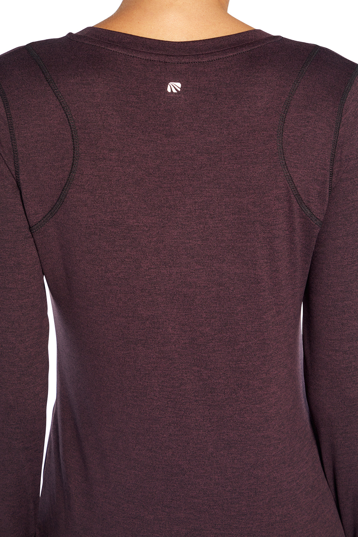 Victoria Tee (Heather Wild Plum)