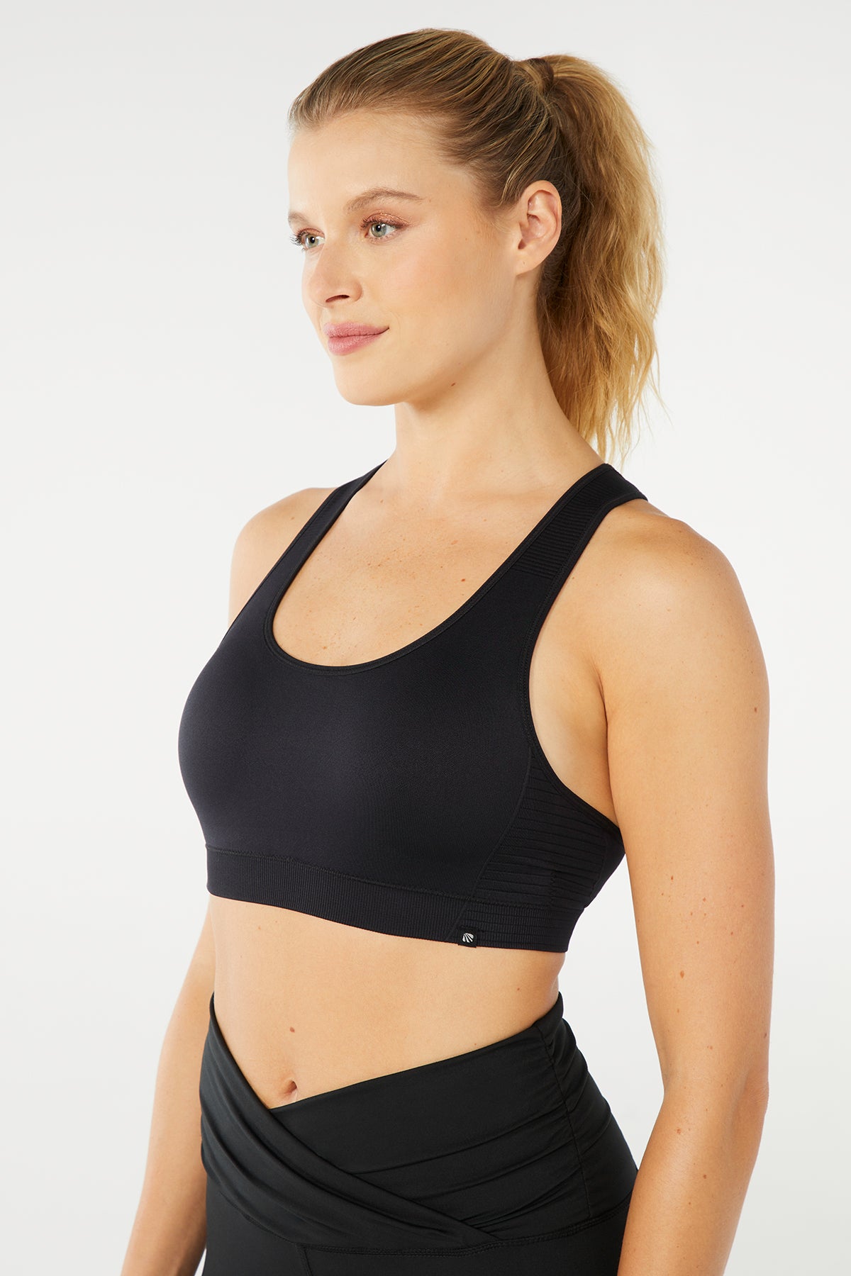 Haley Seamless Bra (Black)