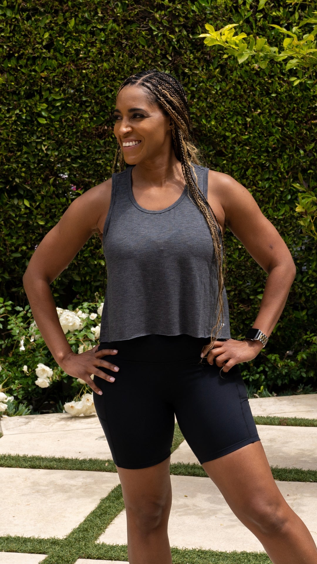 Essential Tank (H. Black)