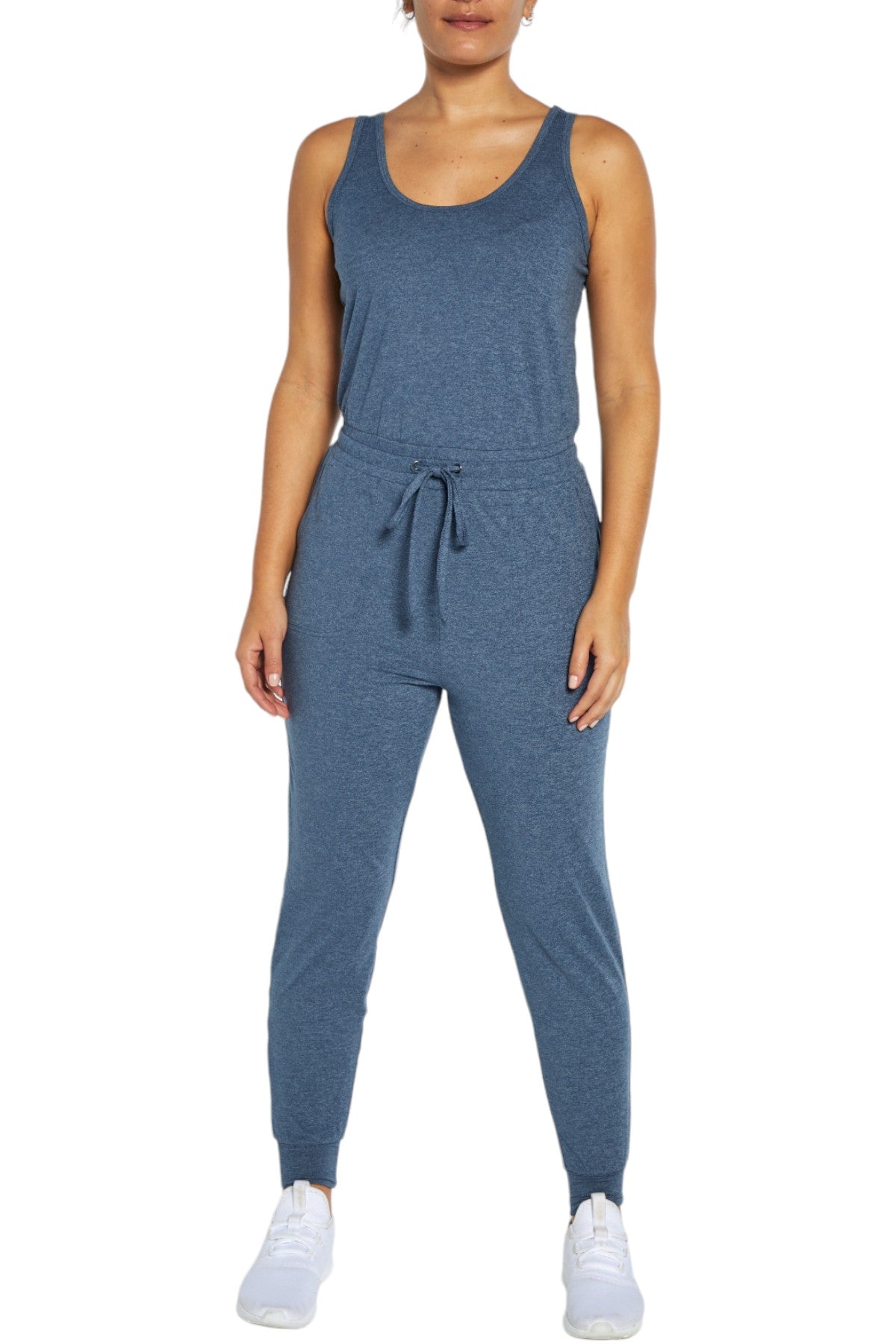 Janet Jumpsuit (H. Partly Cloudy)