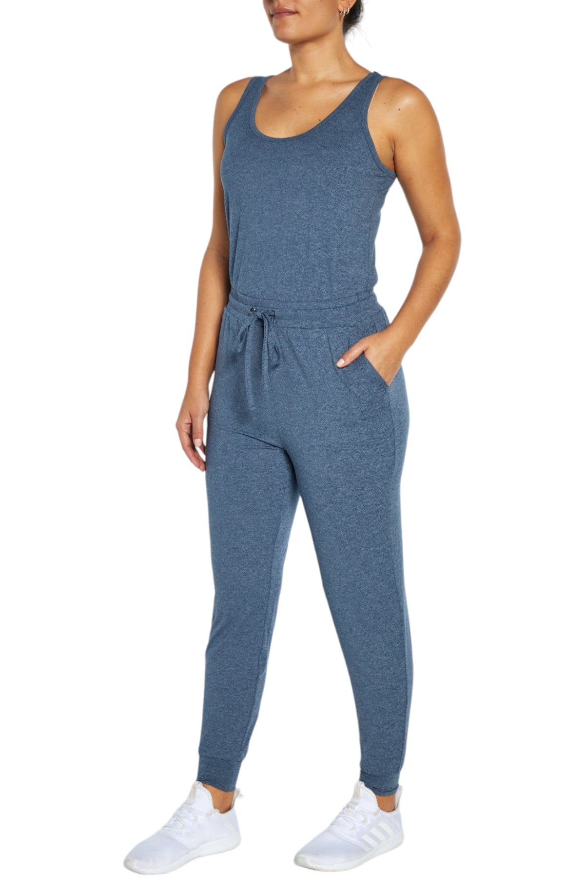 Janet Jumpsuit (H. Partly Cloudy)