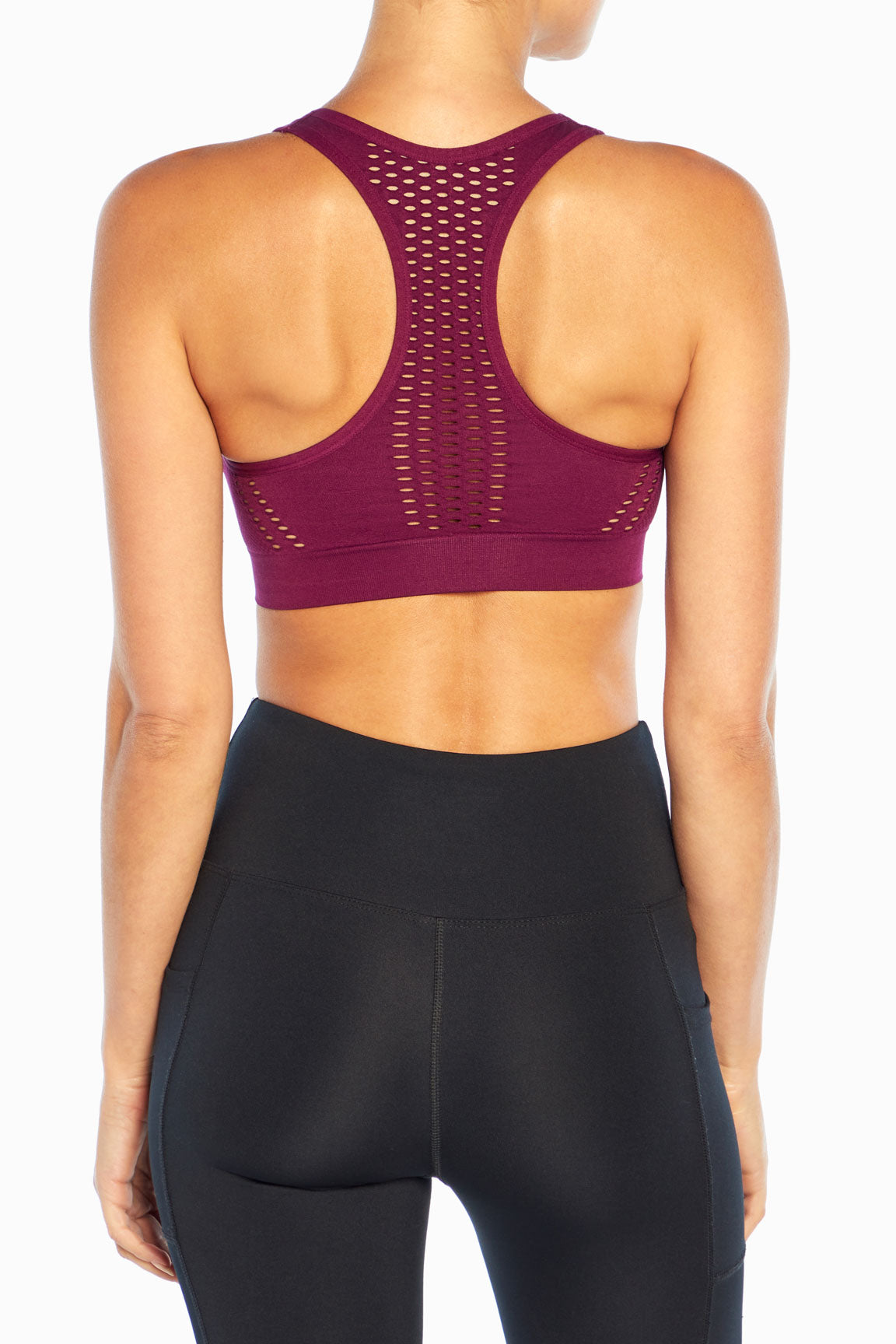 Tonya Seamless Bra (Dark Purple)