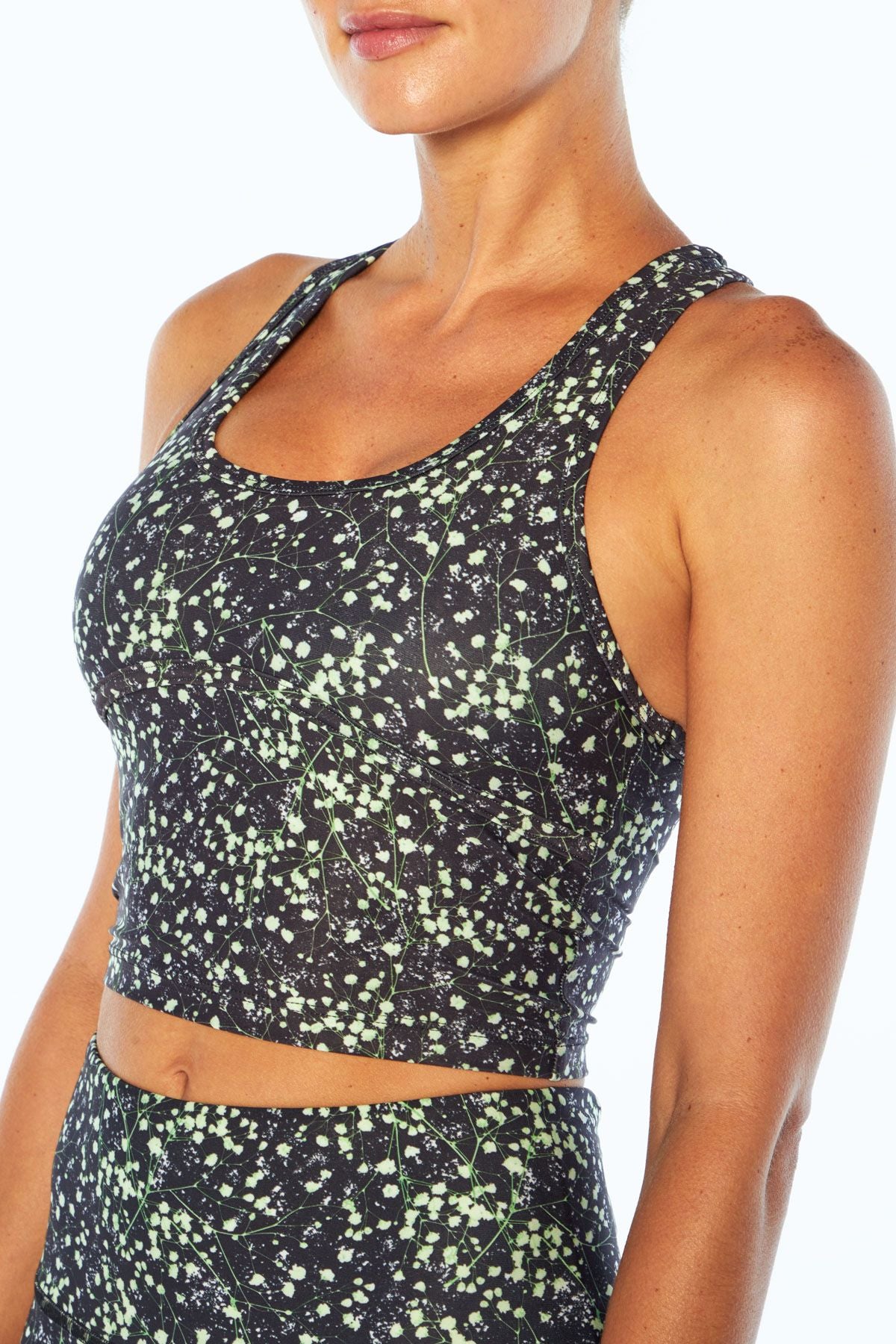 Tess Long Bra (Black Summer Mood)
