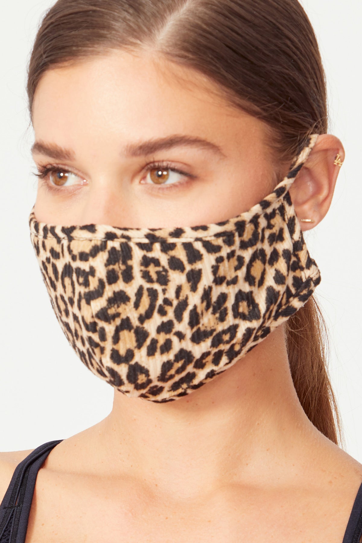 Ellie 2 Pack Masks (Neon Pink/ Leopard)