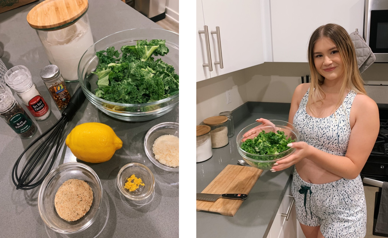 Kale Tale | Tuscan Lemon Parm Kale Recipe with Katy Colbert