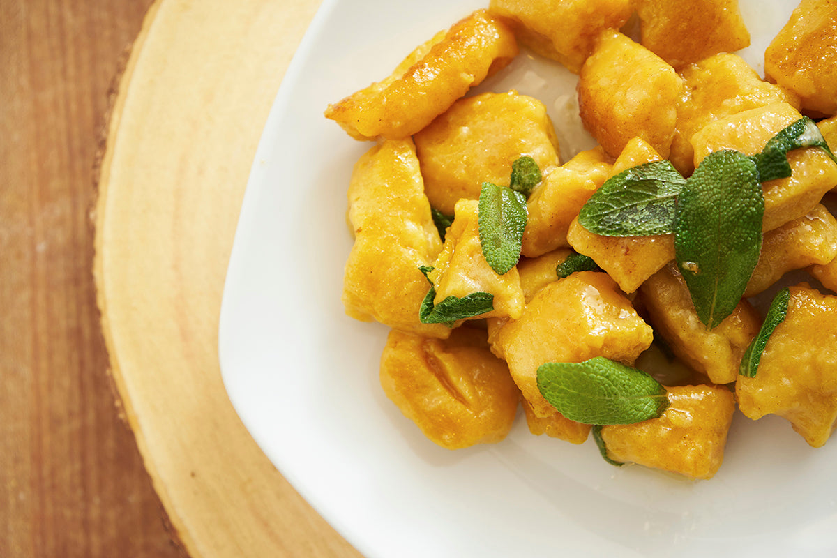 Gnocchi with Pumpkin AND Cheese? Yes, Please!