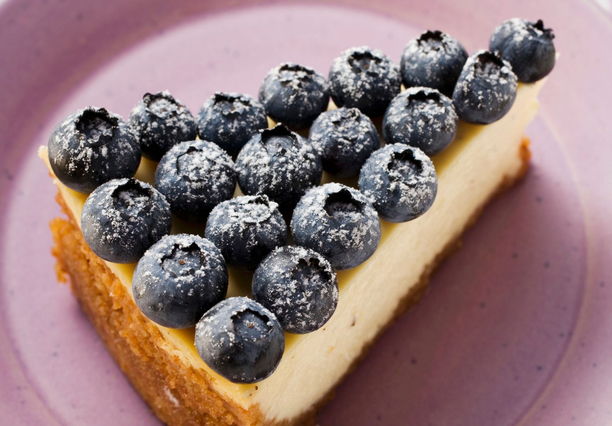 It's National Blueberry Cheesecake Day!