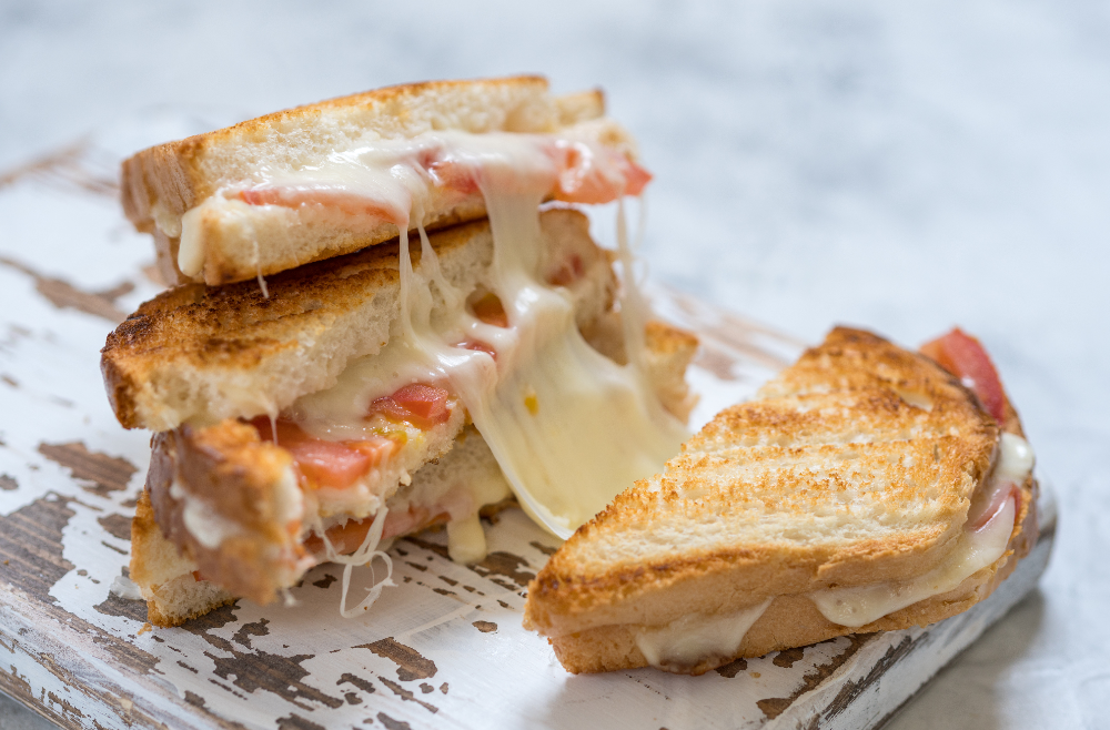 We're Cheesing! | Gourmet Grilled Cheese Sandwich Recipe