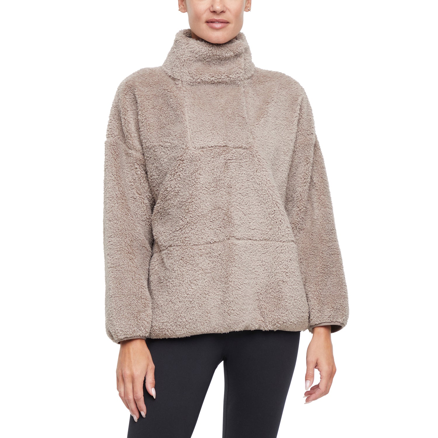 Stevie Mock Neck - Cinder